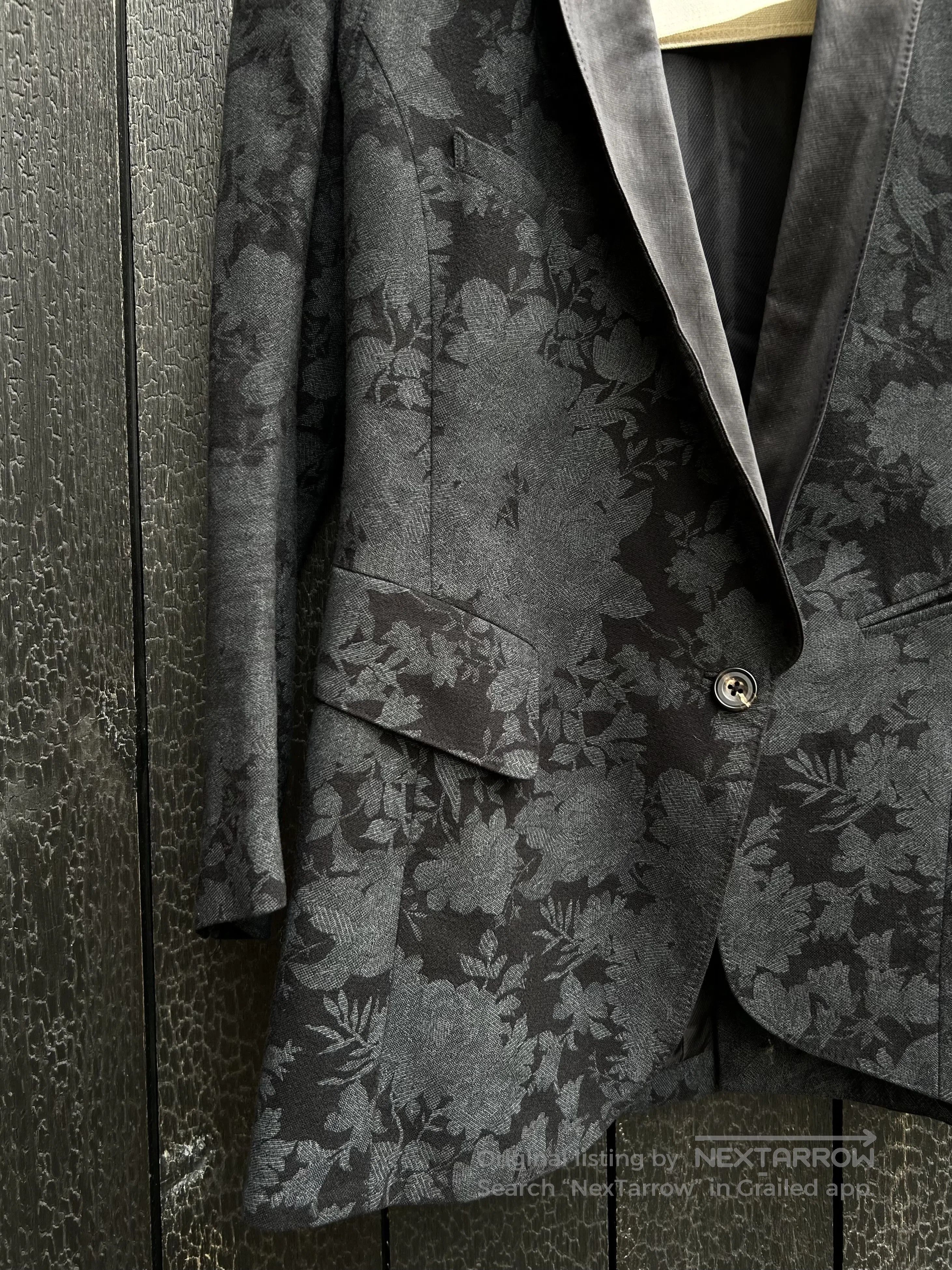 If Six Was Nine ifsixwasnine 00s Floral Asymmetric Blazer. Size US XS / EU 42 / 0 - 2 Thumbnail