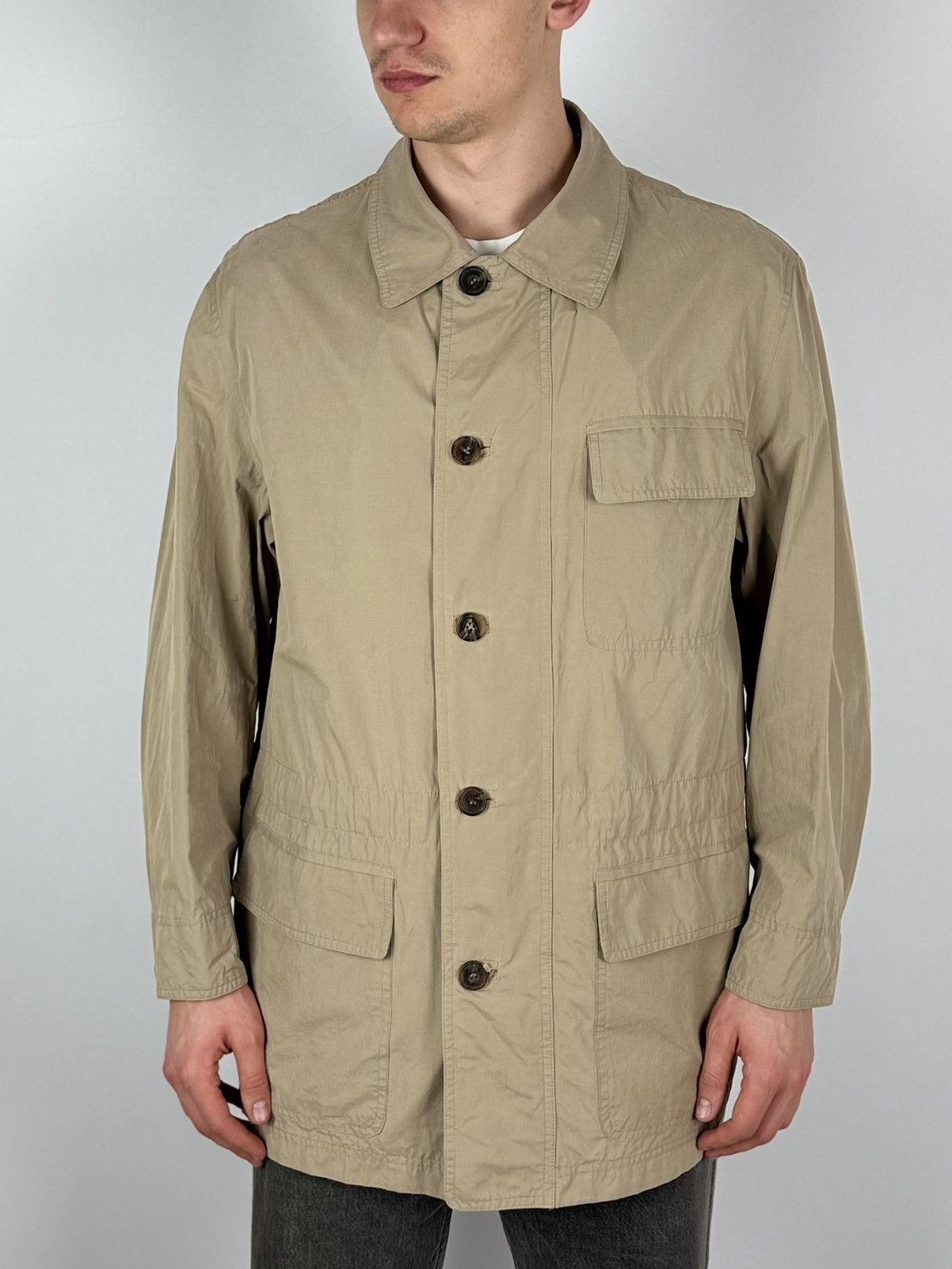 Brioni Vintage Brioni Sport Pockets Coat Jacket Size US L / EU 52-54 / 3 - 1 Thumbnail