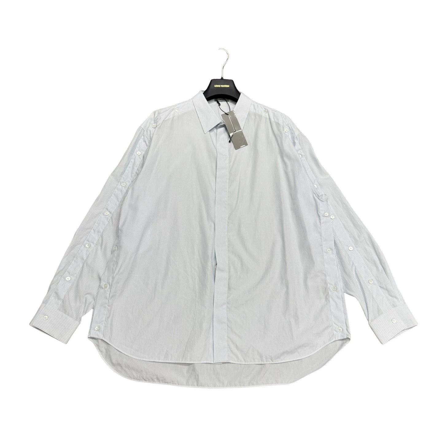 Dior Dior Striped Button Up Shirt Size L Size US L / EU 52-54 / 3 - 1 Thumbnail