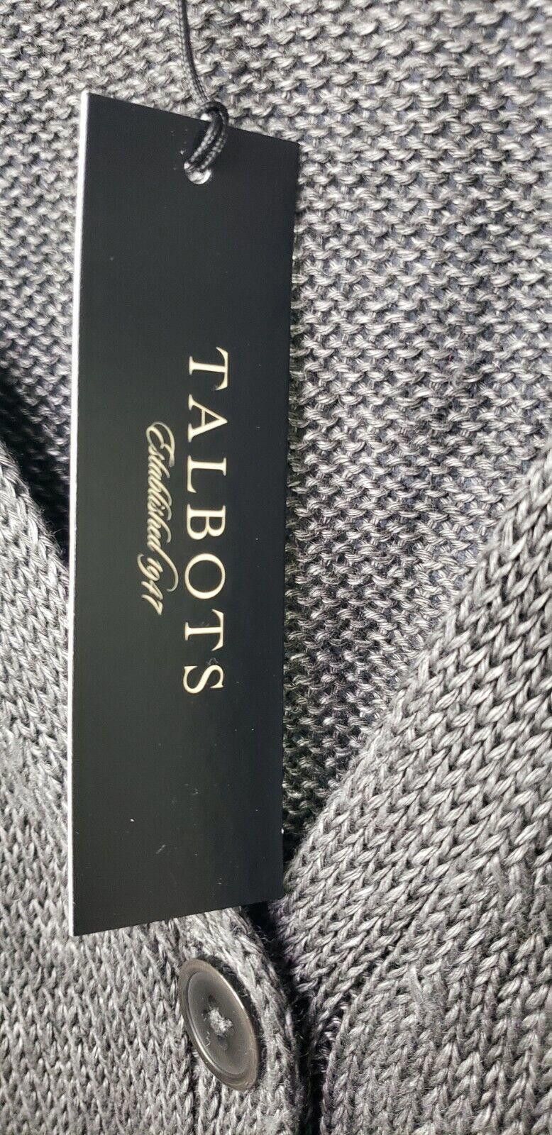 Designer NWT Talbots Petite Cardigan Grey Size Petite Large Size L / US 10 / IT 46 - 6 Thumbnail