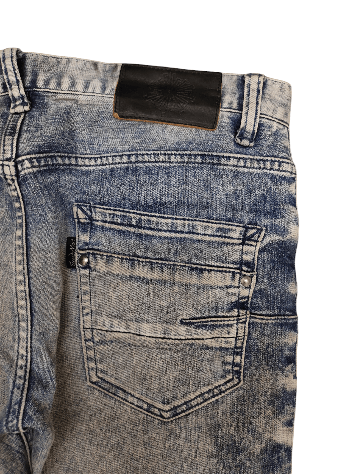 OG Tornado Mart Japan Distress Faded Clawmark Denim Pants