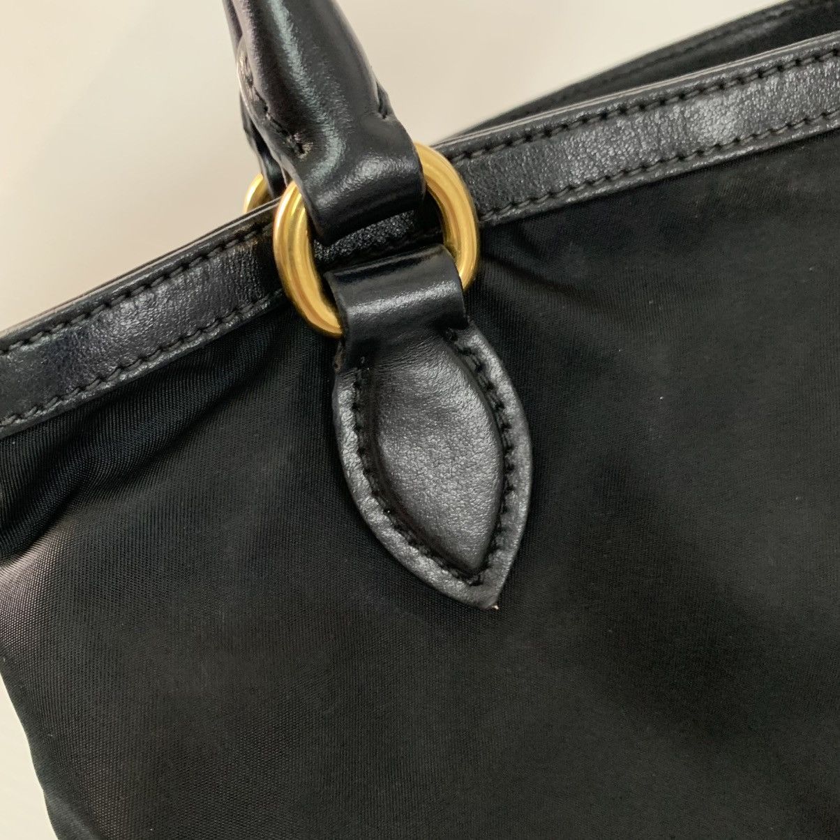 Prada Black Nylon Shoulder Bag