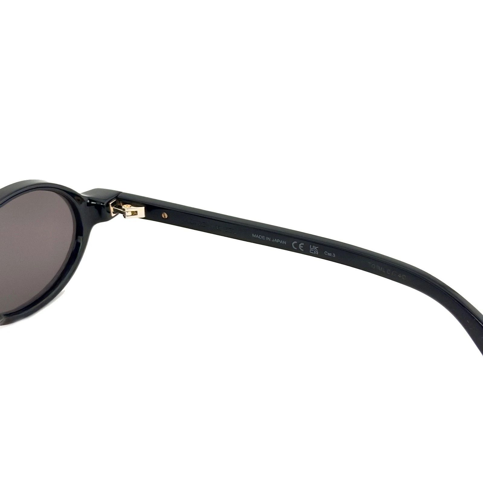 Bottega Veneta BOTTEGA VENETA 1388 BV1388S Black Classic Oval Sunglass 001 Size ONE SIZE - 7 Thumbnail