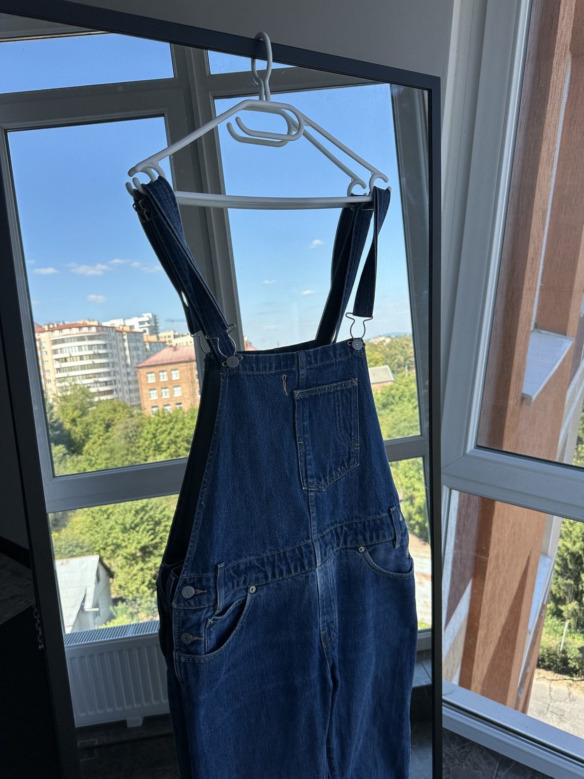 Levi's Levi’s Woman Navy Denim Overall Tracksuit Sz M Size 38" / US 16 / IT 52 - 2 Thumbnail