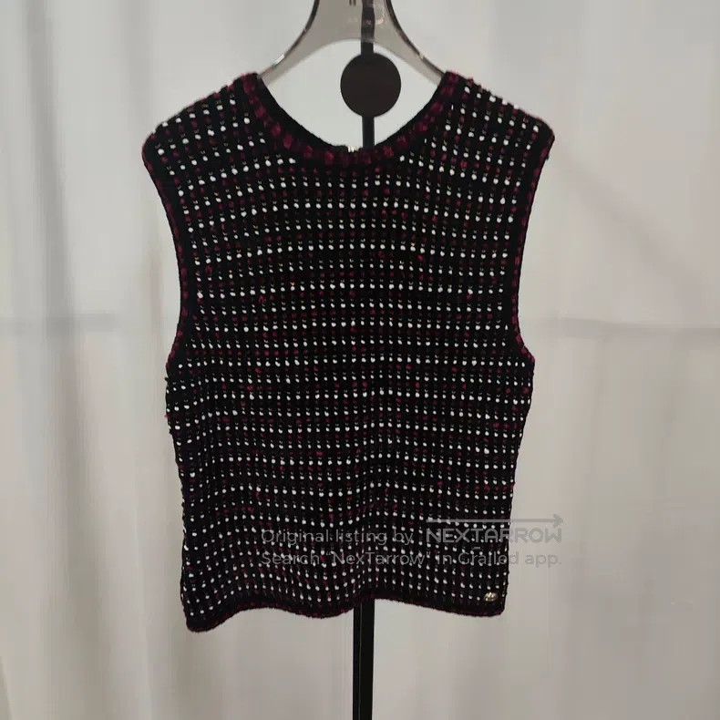 Chanel Chanel Equestrian detail woven vest Size S / US 4 / IT 40 - 1 Thumbnail