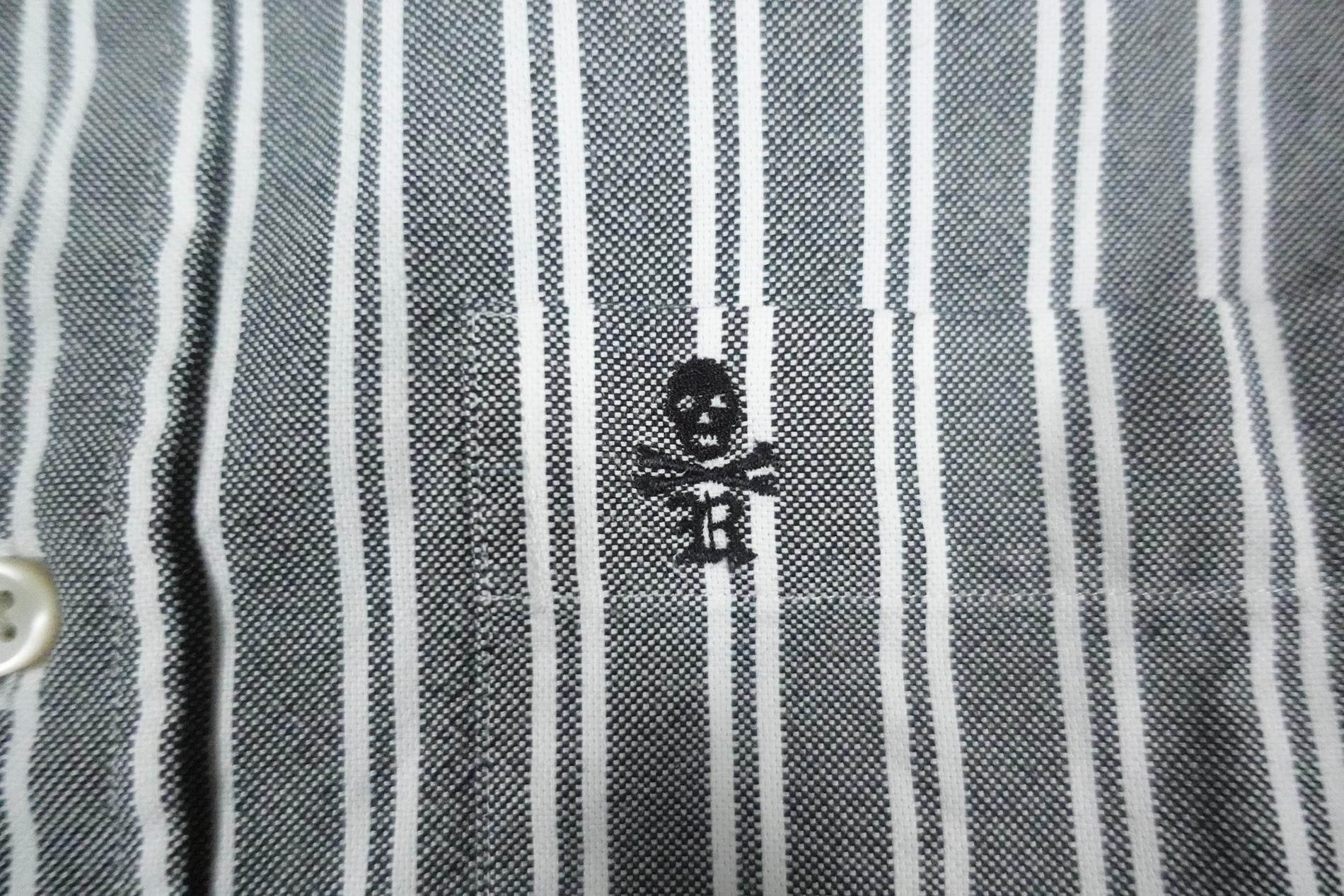 Rugby Ralph Lauren Ralph Lauren Rugby Shirt Striped Gray White Skull Varsity S Size US S / EU 44-46 / 1 - 5 Thumbnail