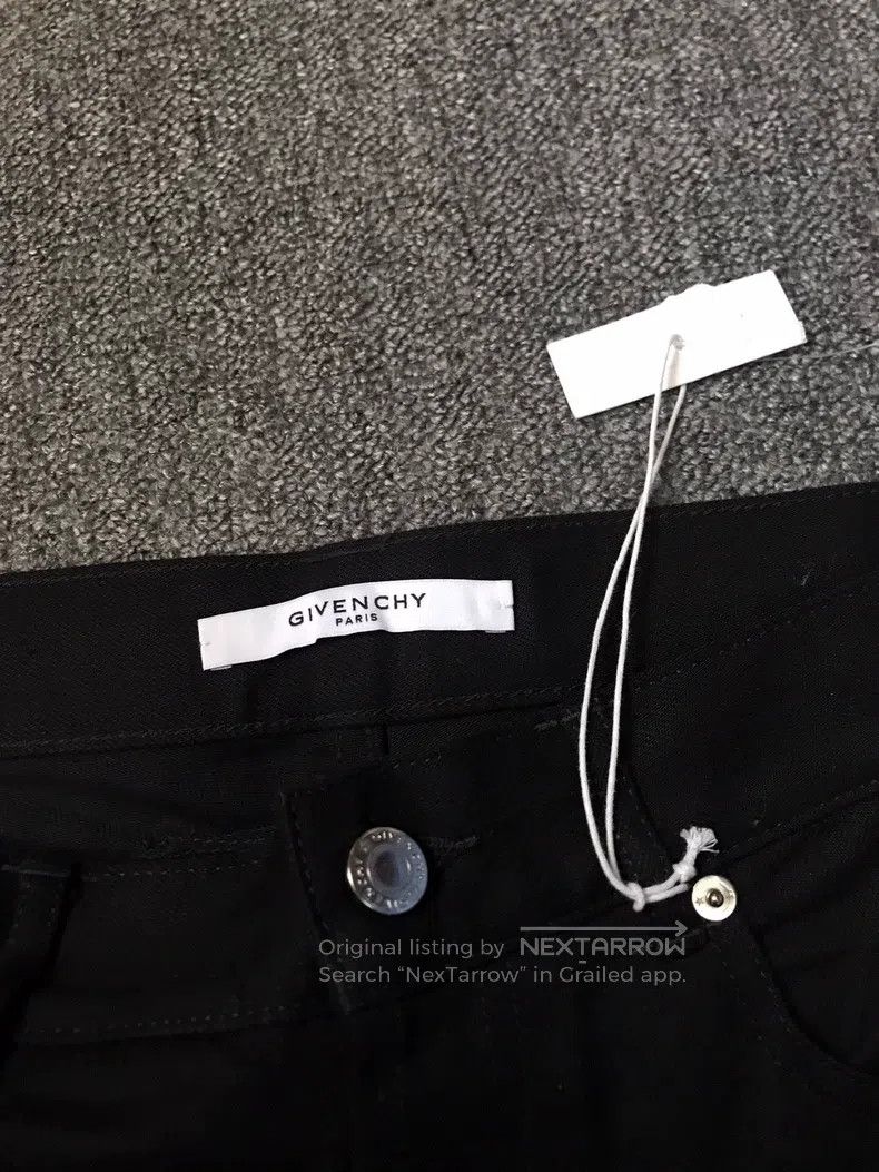 Givenchy Givenchy Black straight-leg jeans Size US 32 / EU 48 - 3 Thumbnail
