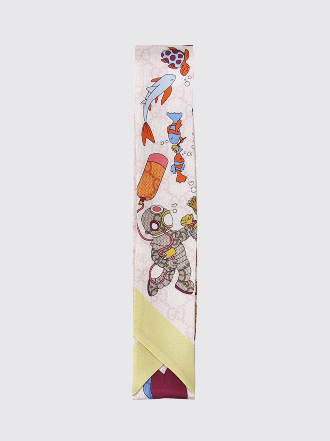 Gucci Gucci Neck Scarf Woman Pink Size ONE SIZE - 1 Thumbnail