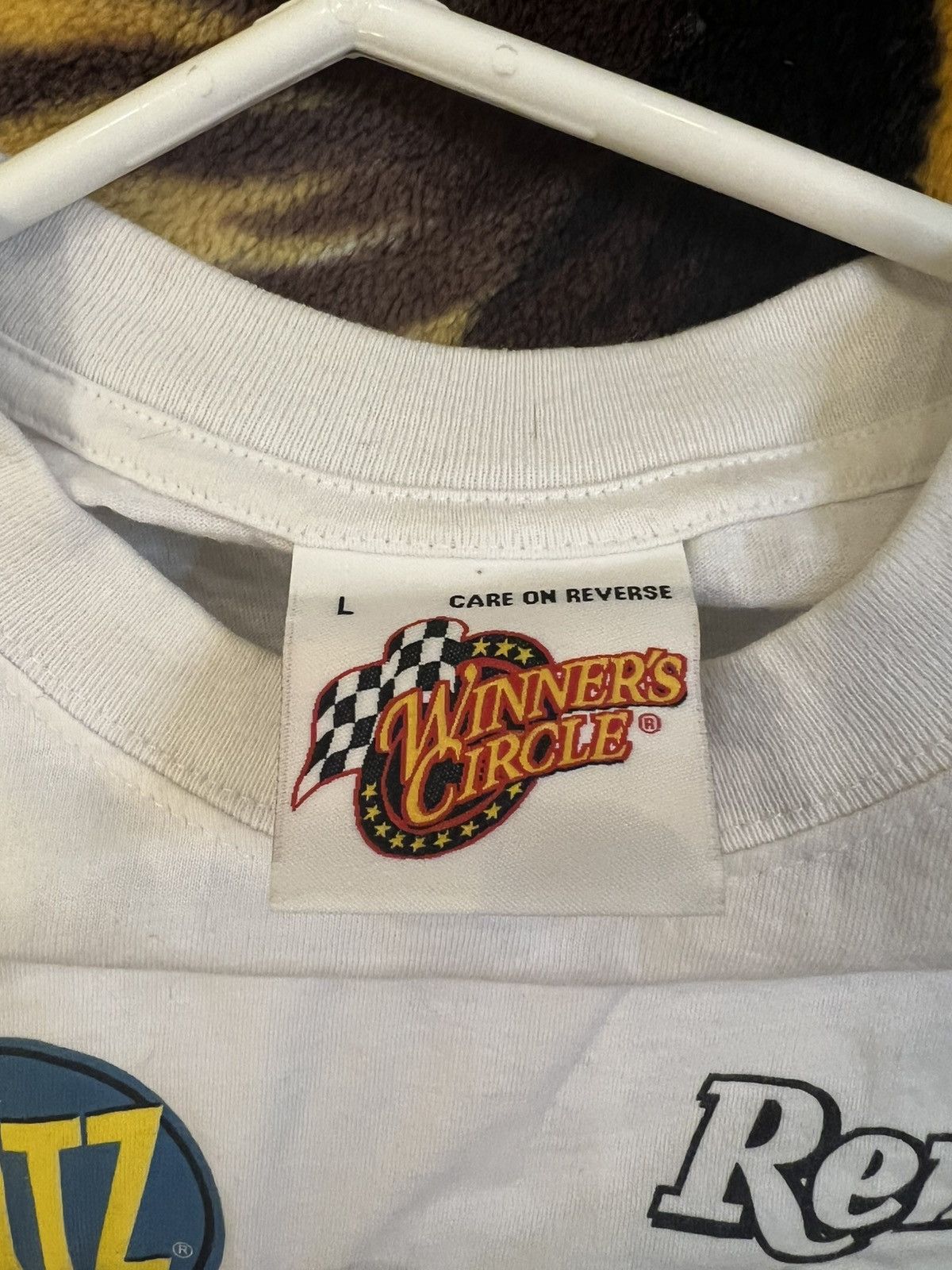 NASCAR × Vintage × Winners Circle Vintage Dale Jr Earnhardt NASCAR Bud AOP Tee Size US L / EU 52-54 / 3 - 9 Thumbnail