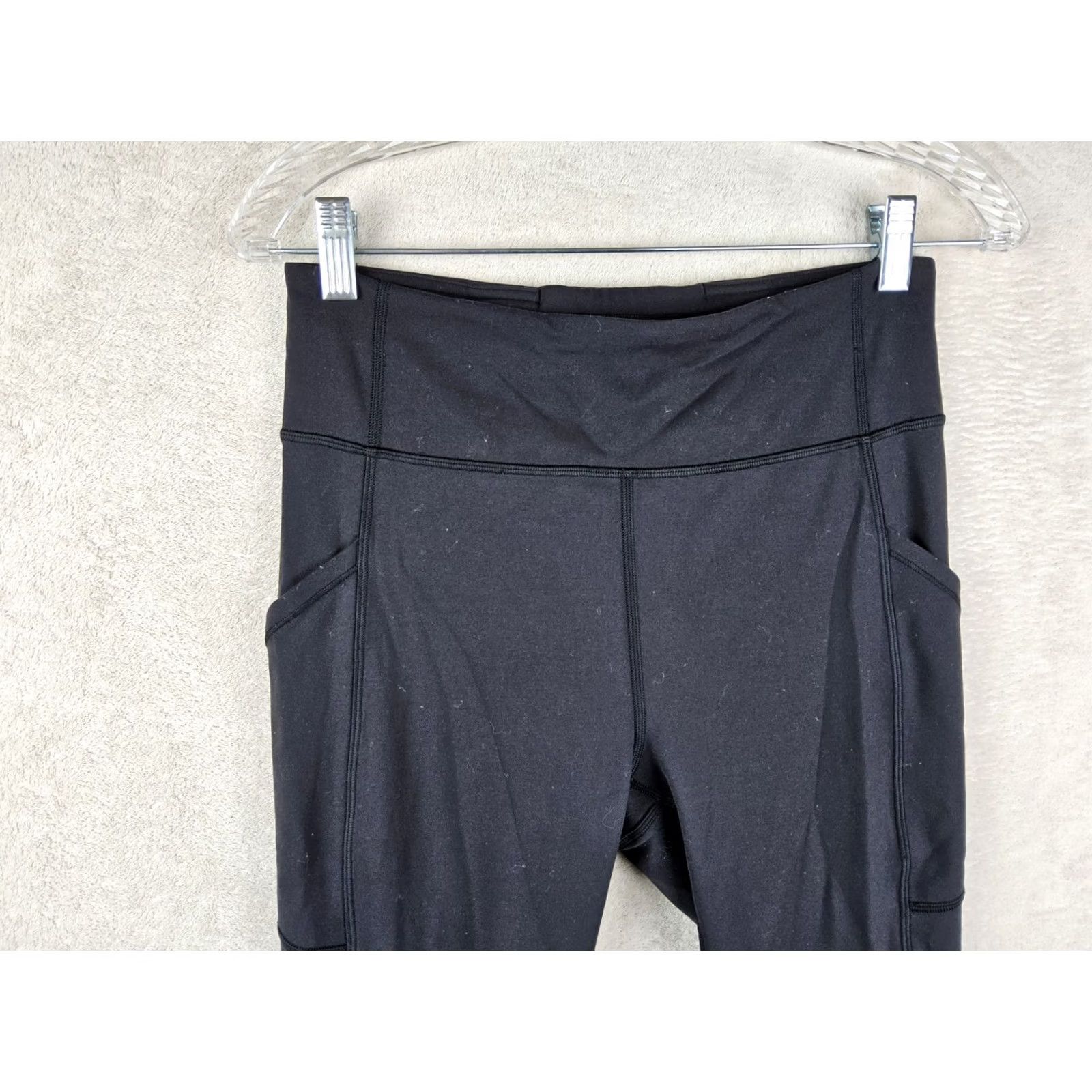 Lululemon Lululemon Wunder Train High-Rise Tight Athletic Leggings Size 8 Black Women's Leggings Activewear - 25" Inseam, Ankle Style, Regular Fit, Pre-owned Size 30" / US 8 / IT 44 - 2 Thumbnail