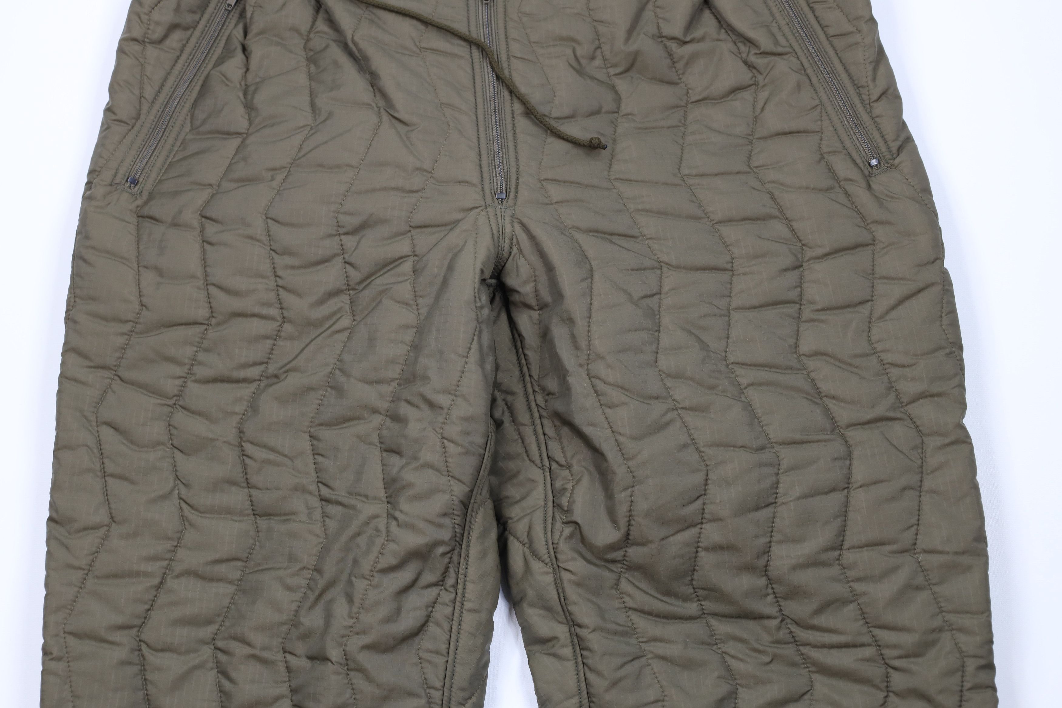 Vintage Y2K 2001 Insulated German Military Snow Pants Green Casual Pants