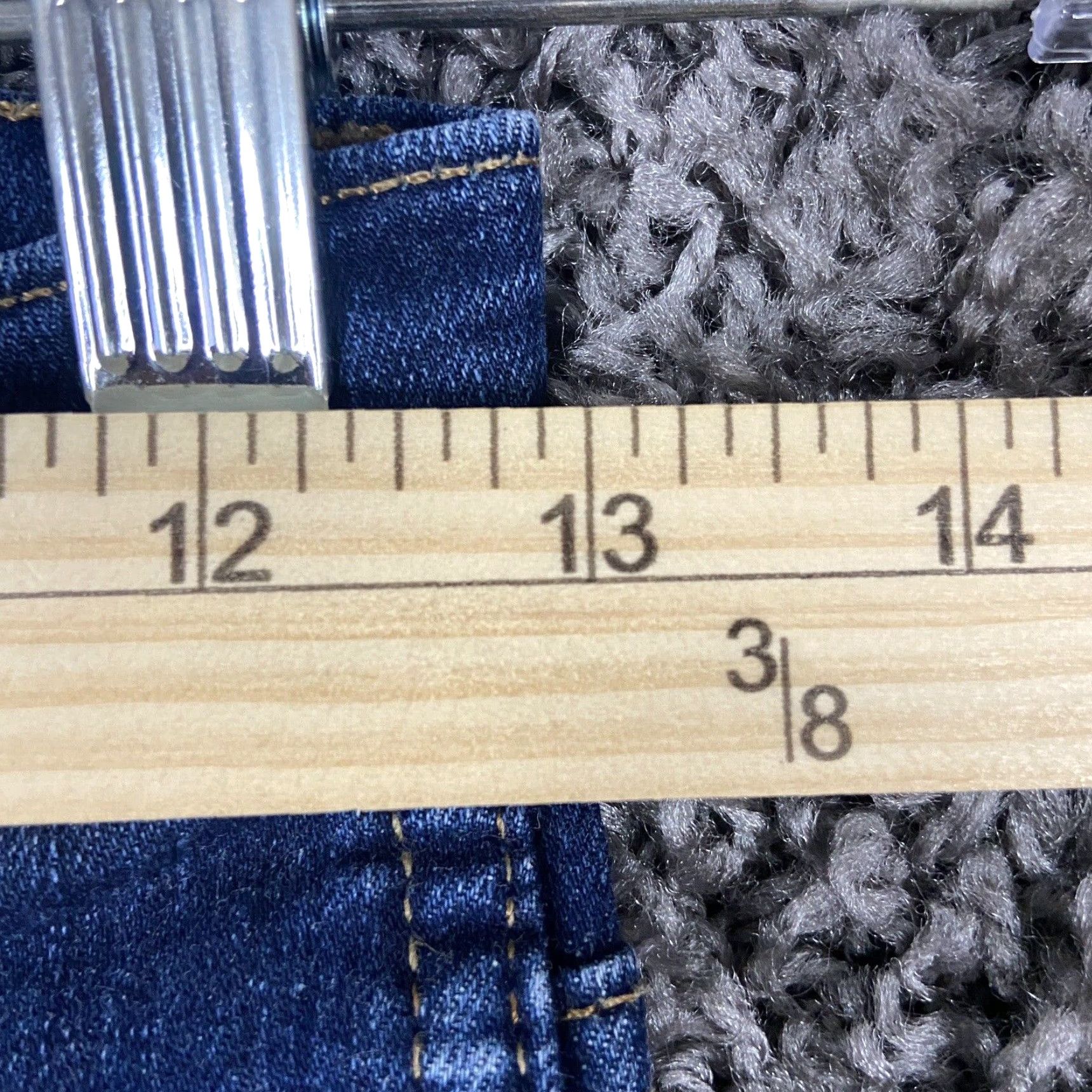 Madewell Madewell High-Rise Skinny Blue Jeans Womens 24 Size 42" / US 20 - 6 Thumbnail