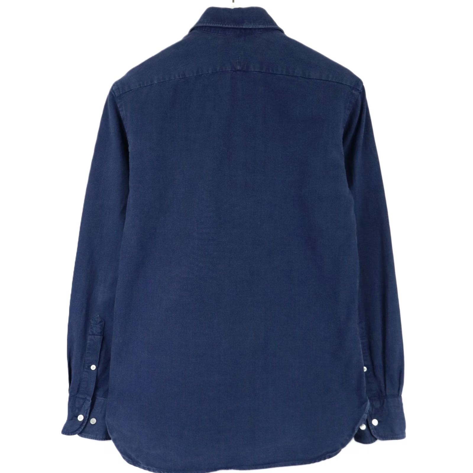 Suitsupply SUITSUPPLY Egyptian Cotton Shirt Blue 38 / 15 Cutaway Collar Button Up Mens Regular Long Sleeve Chest 38 Size US M / EU 48-50 / 2 - 2 Thumbnail