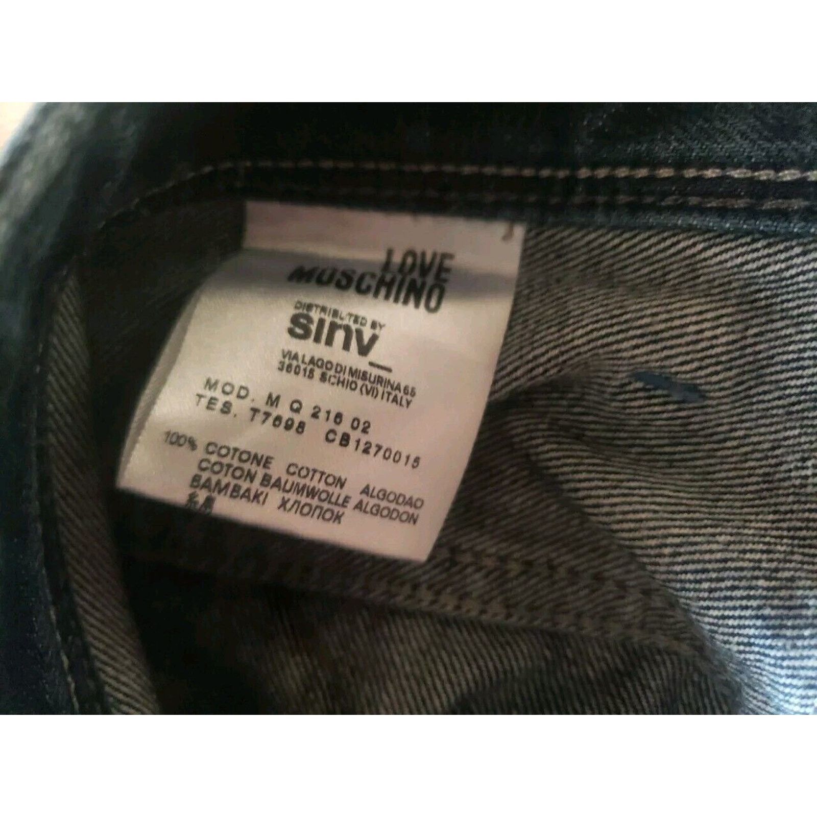 Moschino Love Moschino Men's Shorts Blue Jeans Size 34 Size US 34 / EU 50 - 4 Thumbnail