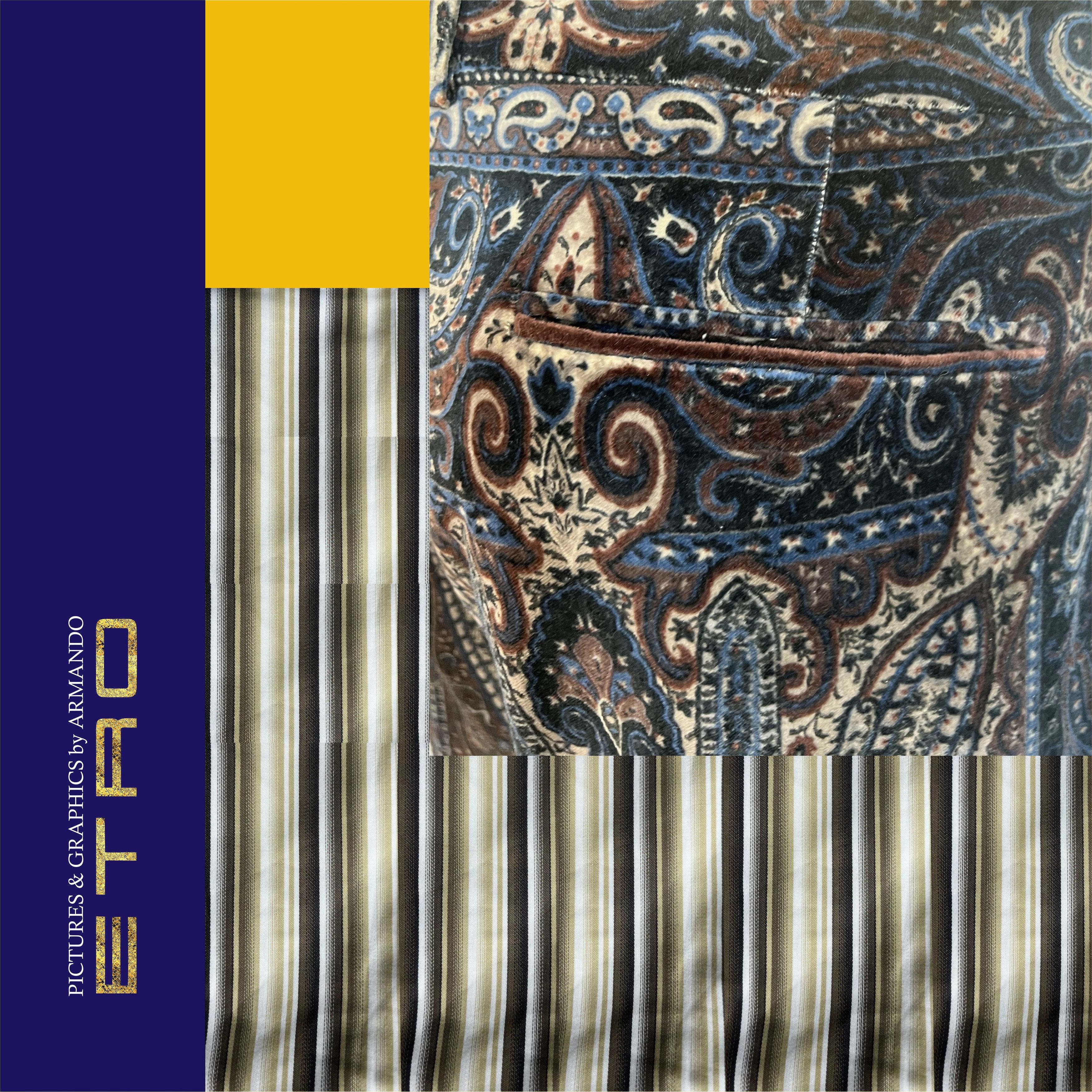 Etro Cashmere design velvet pant Size US 40 / EU 56 - 10 Thumbnail