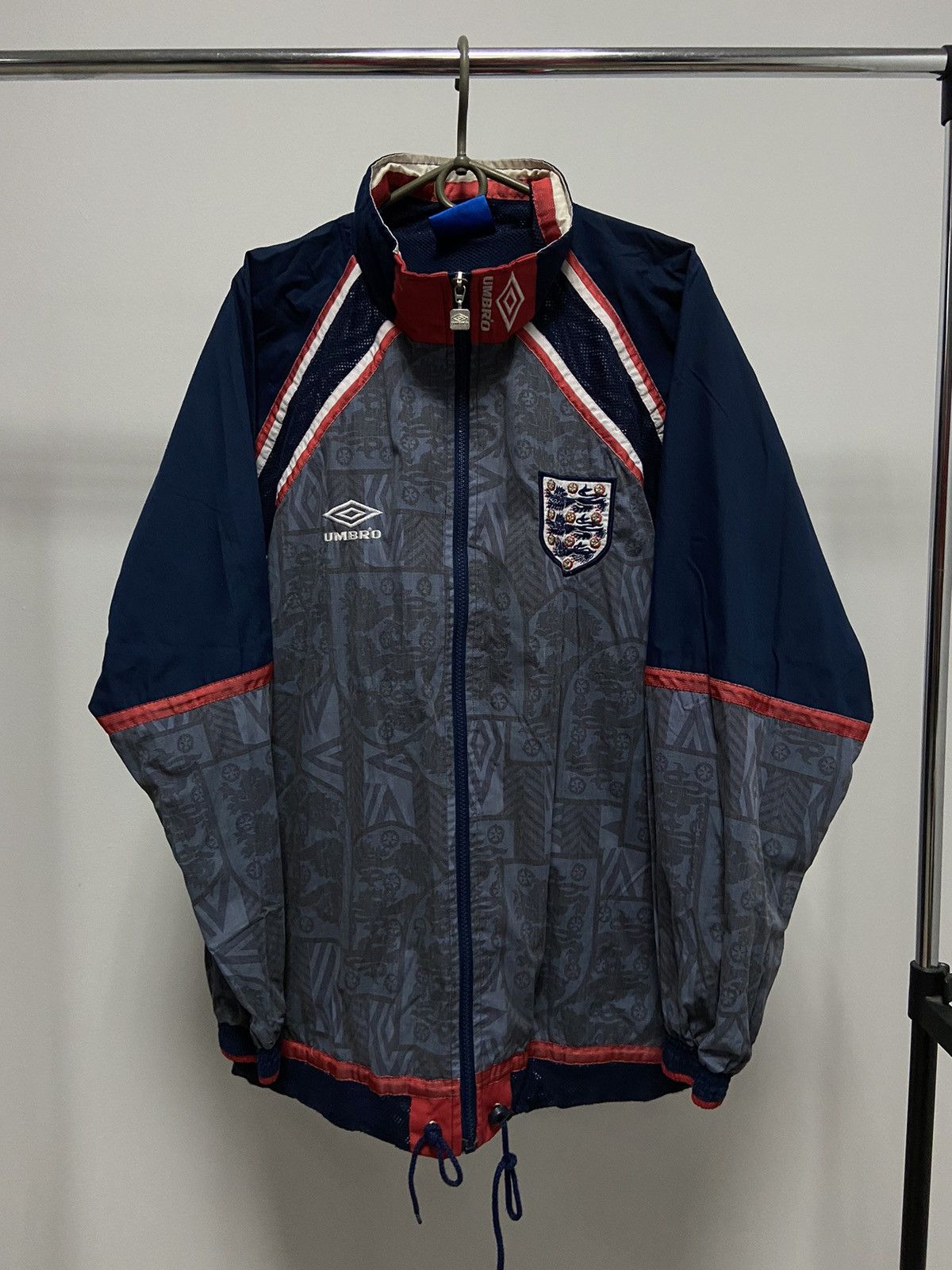 Umbro × Vintage Umbro Vintage Jacket Windbreaker Small Logo Y2K jersey Size US L / EU 52-54 / 3 - 1 Thumbnail