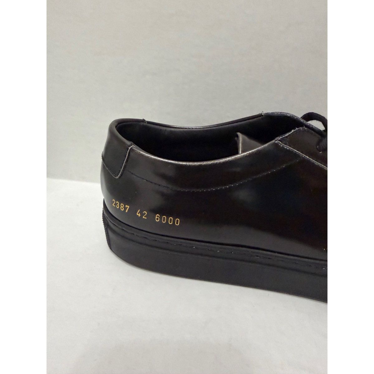 Common Projects COMMON PROJECTS ACHILLES FADED BLACK SNEAKERS Size US 9 / EU 42 - 12 Thumbnail