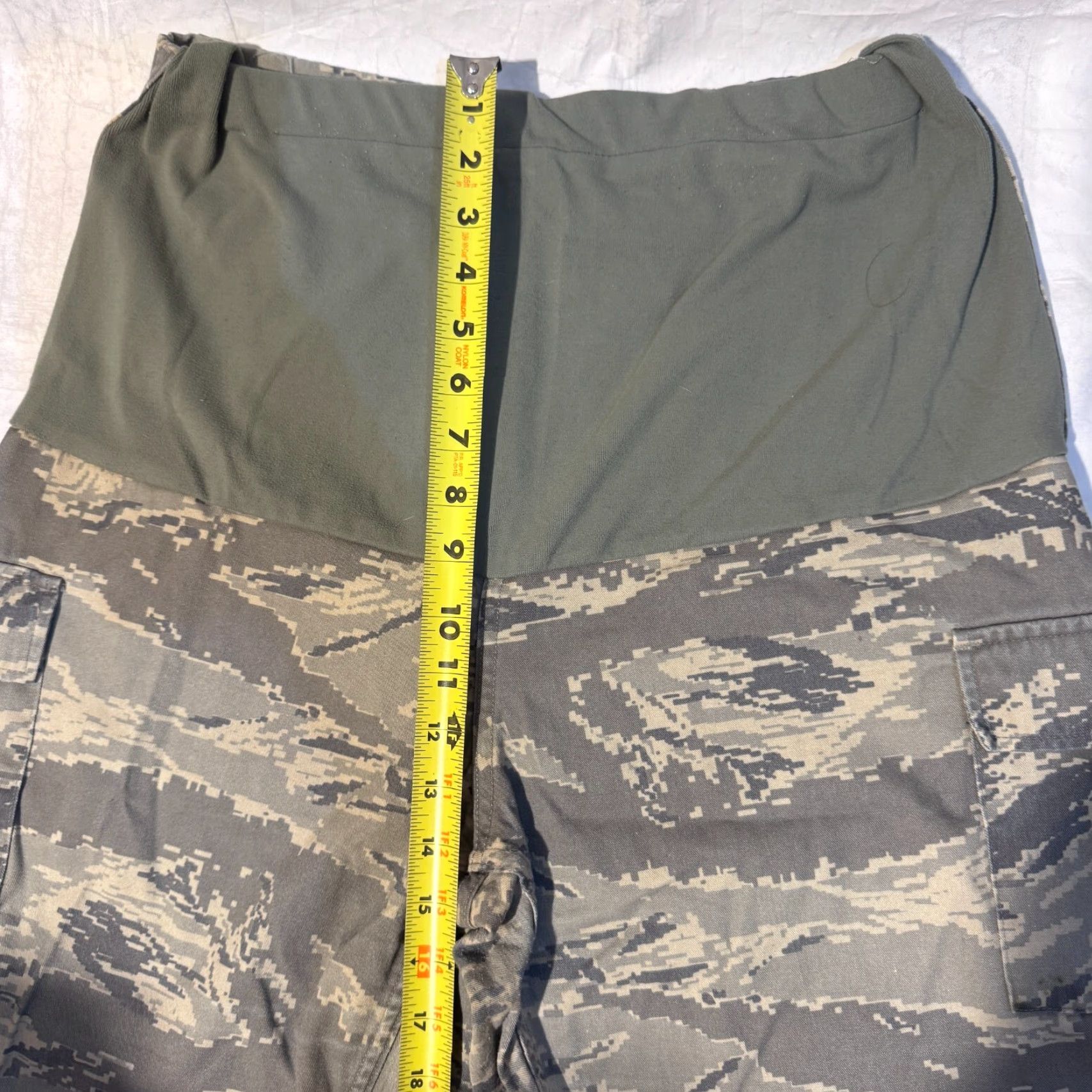 American Apparel American Apparel Camo Maternity Cargo Pants Women’s 14 Long 30x31 Green Camouflage Cargo Pockets Size 36" / US 14 / IT 50 - 4 Thumbnail
