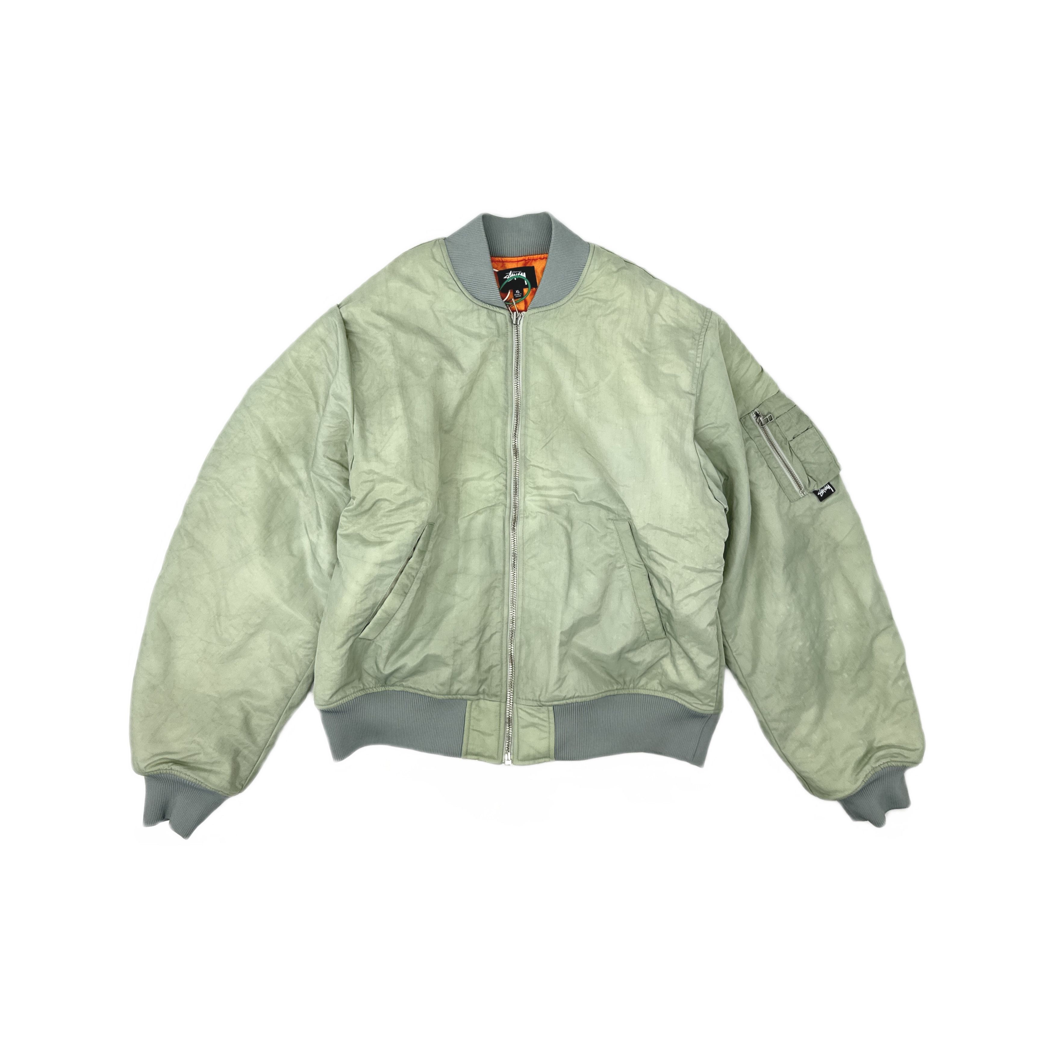 Stussy Stussy Dyed Nylon Bomber Jacket | Grailed