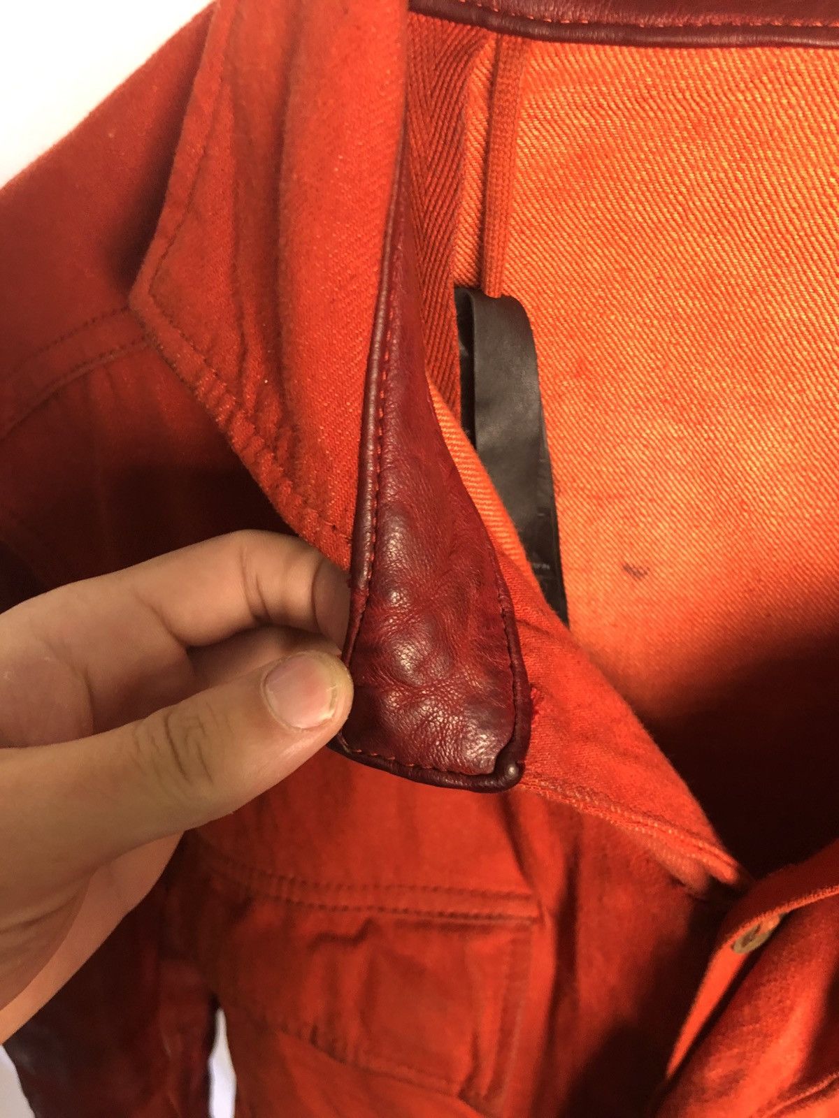 Boris Bidjan Saberi BORIS BIDJAN SABERI “TEJANA” DEER LEATHER JACKET Size US M / EU 48-50 / 2 - 8 Thumbnail