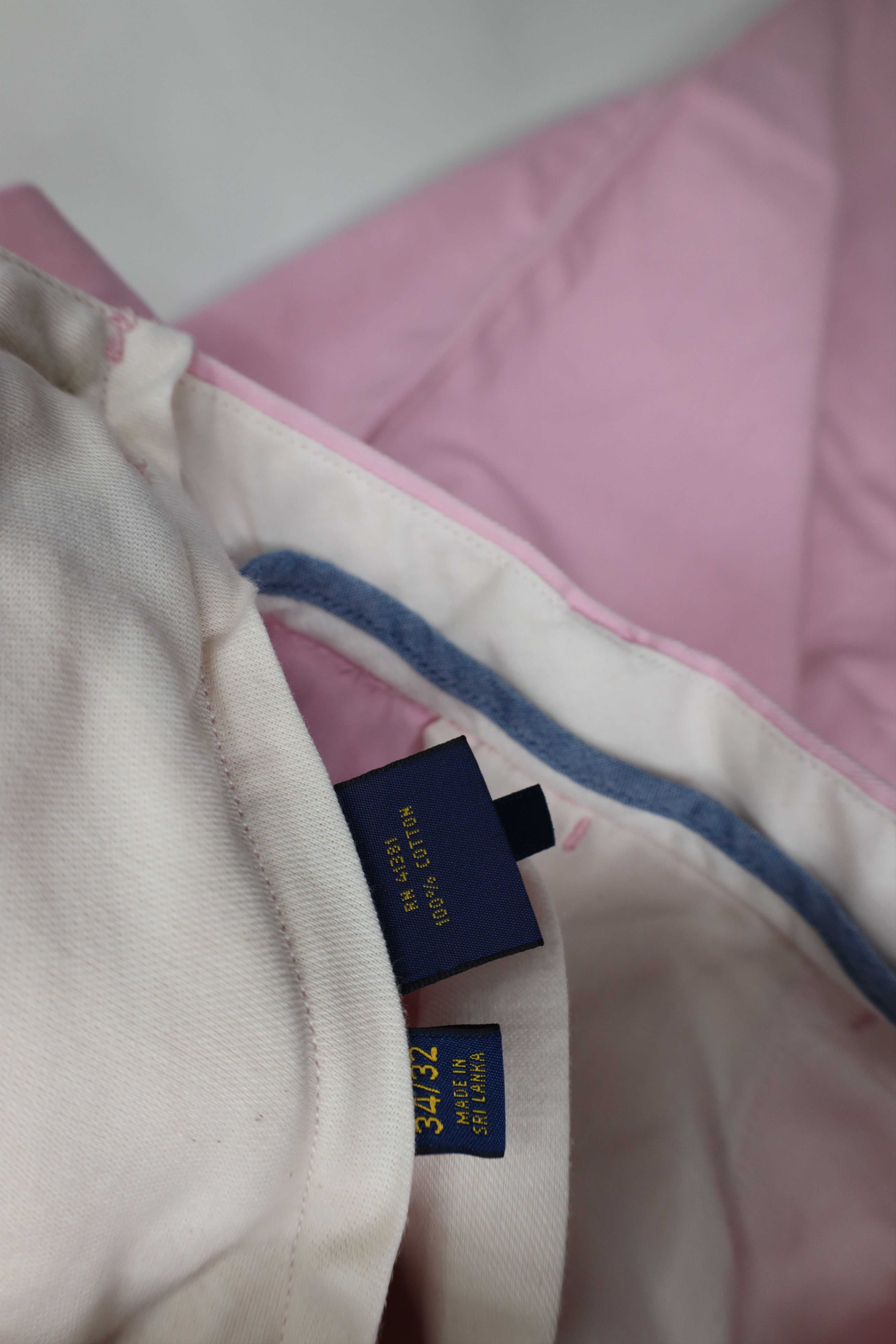 Ralph Lauren Vintage Ralph Lauren Classic Straight Leg Chino Pants Pink Size US 34 / EU 50 - 11 Thumbnail