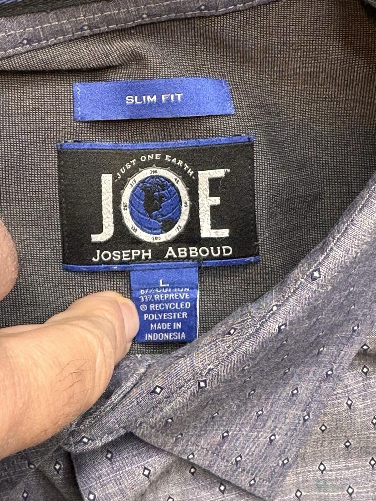 Joseph Abboud Joseph Abboud JOE Men's Large Slim Fit LS Gray [709] Size US L / EU 52-54 / 3 - 5 Thumbnail