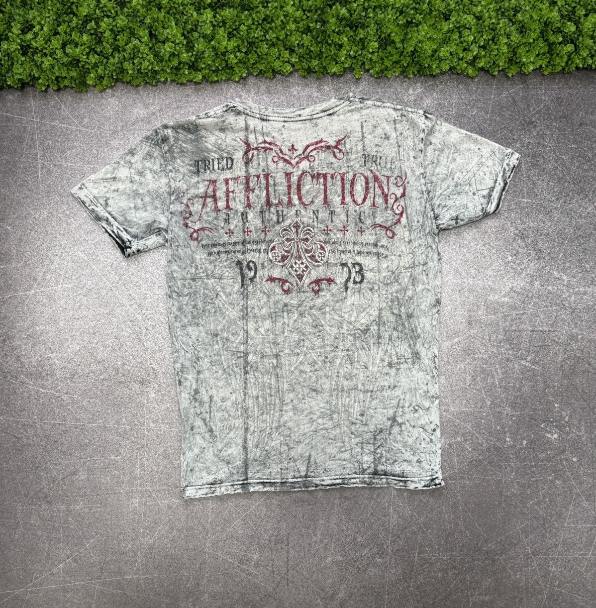 Affliction Vintage Y2K Affliction Reversible Tee Shirt Size US M / EU 48-50 / 2 - 3 Thumbnail
