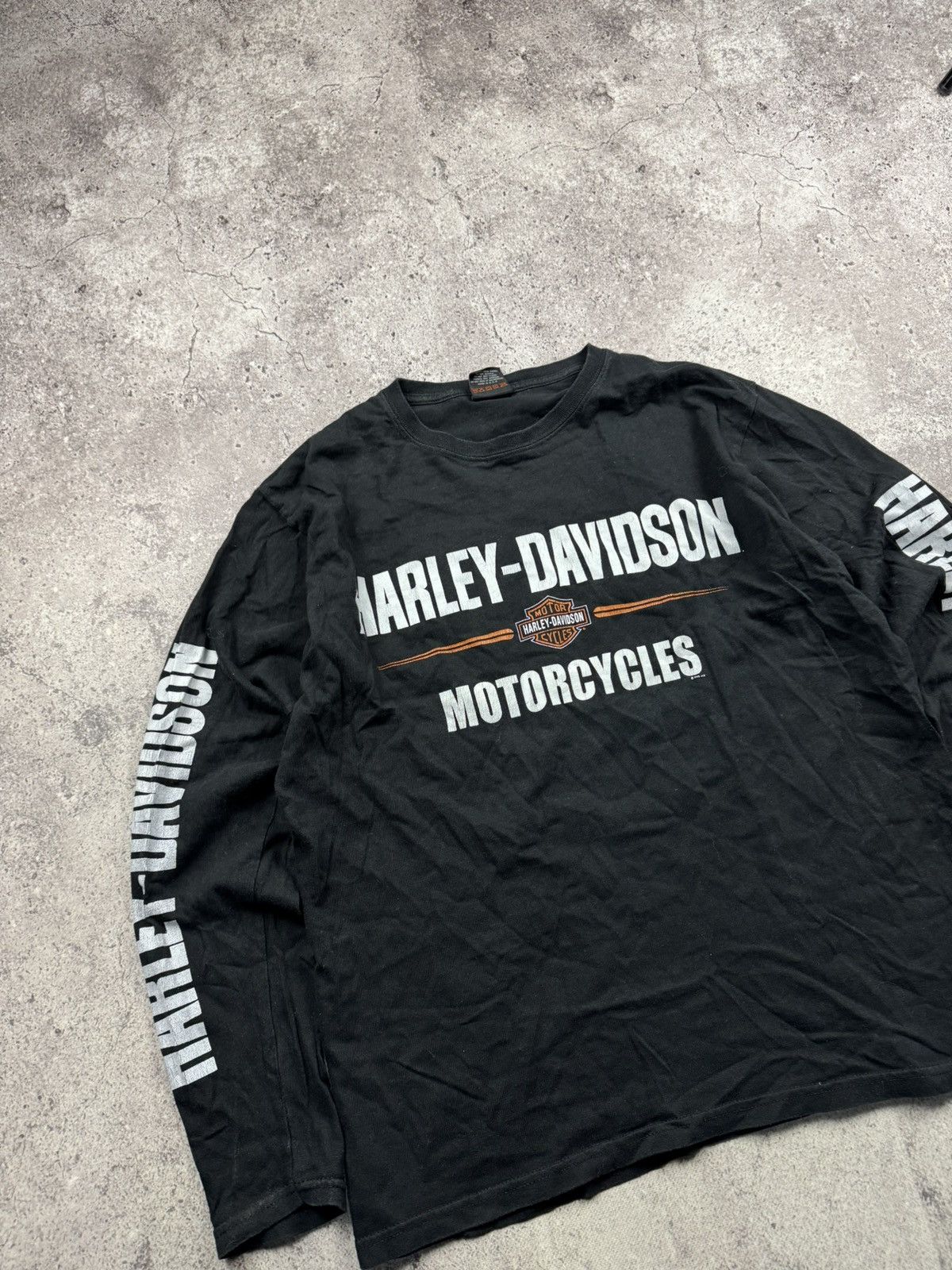 Harley Davidson Vintage Harley Davidson Francisco 2002 distressed faded tee Size US L / EU 52-54 / 3 - 4 Thumbnail