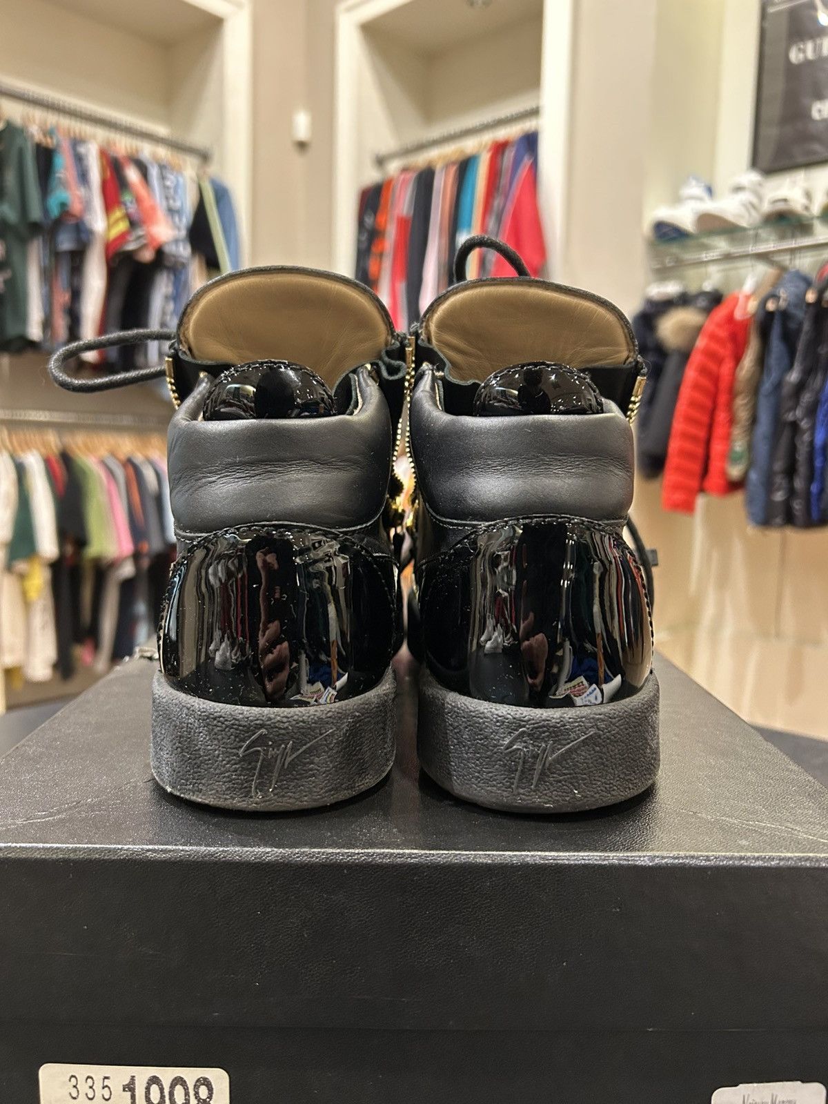 Giuseppe Zanotti Giuseppe Zanotti High Top Sneakers Size US 9 / EU 42 - 3 Thumbnail