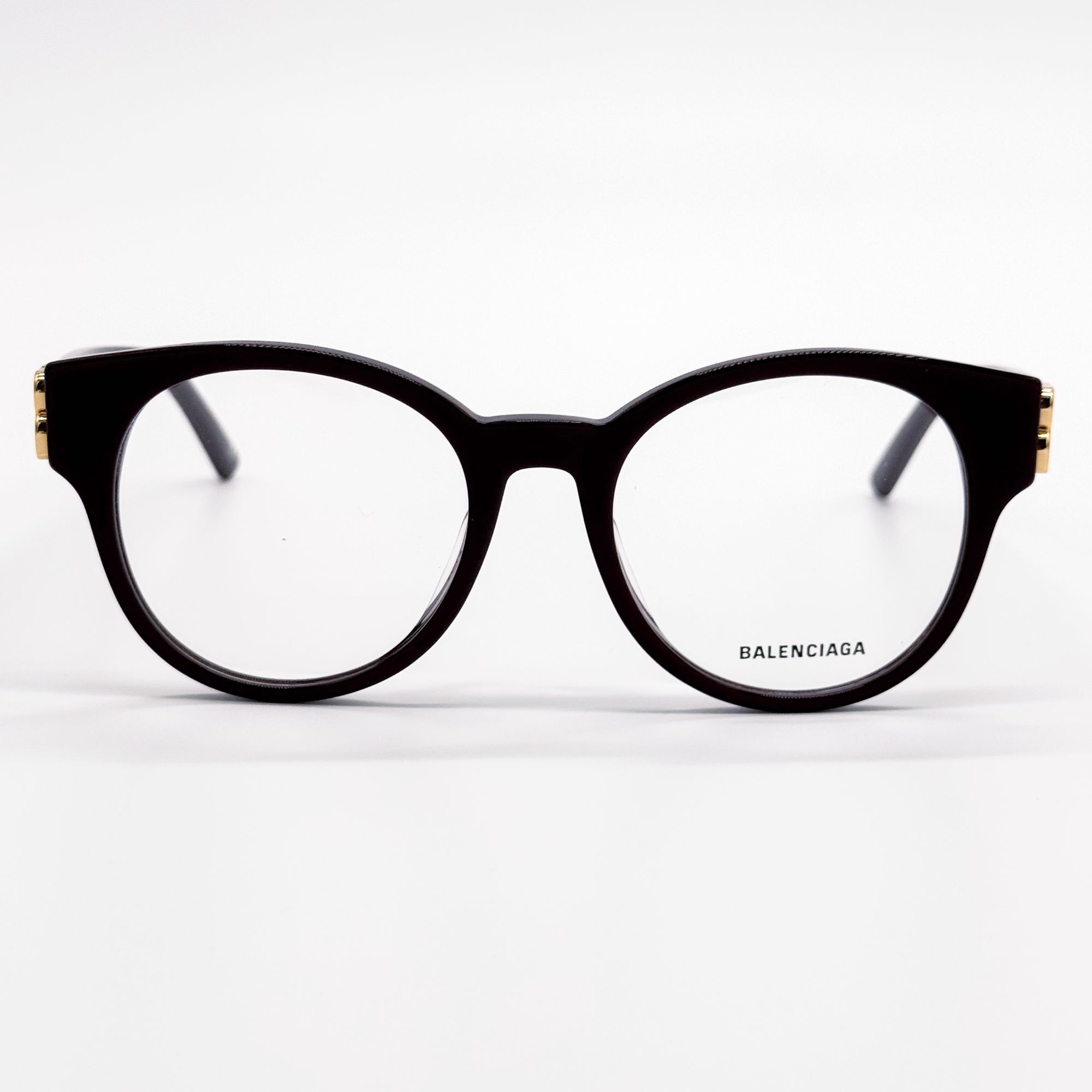 Balenciaga NEW BALENCIAGA EYEGLASSES BB0173O 003 ROUND VIOLET WOMEN EYE Size ONE SIZE - 3 Thumbnail