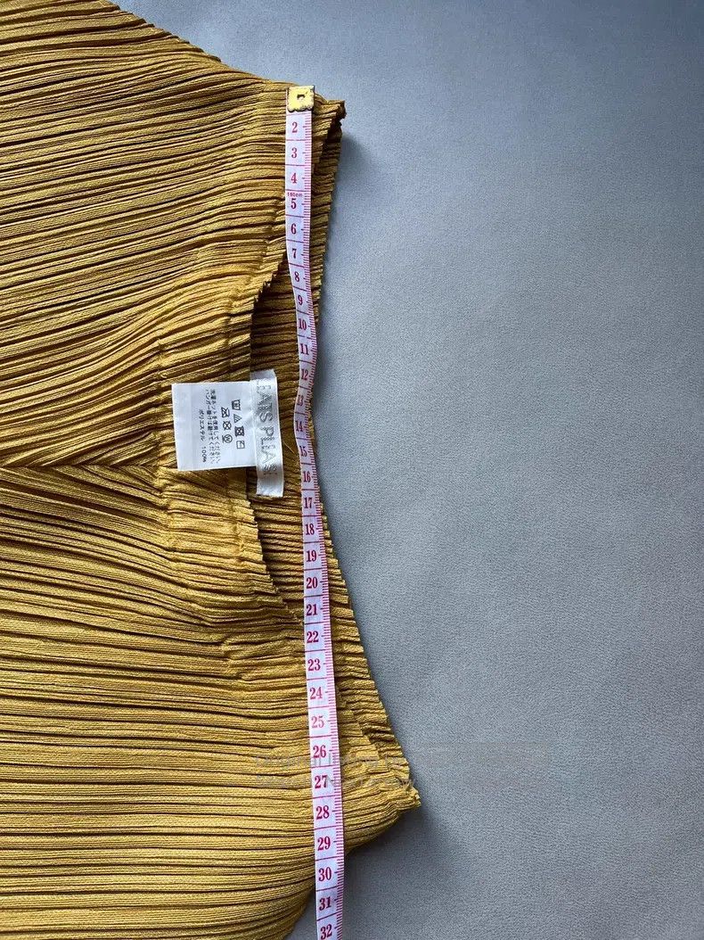 Issey Miyake Issey Miyake Yellow Pants Size 25" / US 0 / IT 36 - 3 Thumbnail