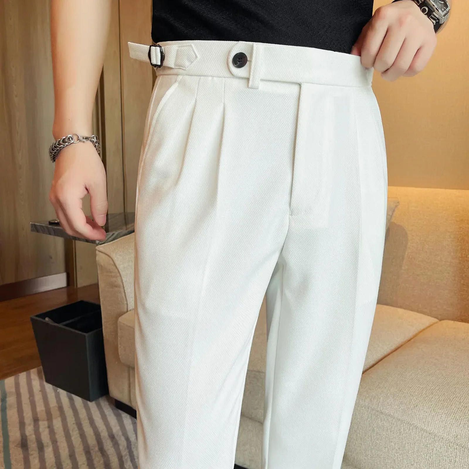 Other Ankle Length Slim Fit Dress Pants Size US 32 / EU 48 - 6 Thumbnail