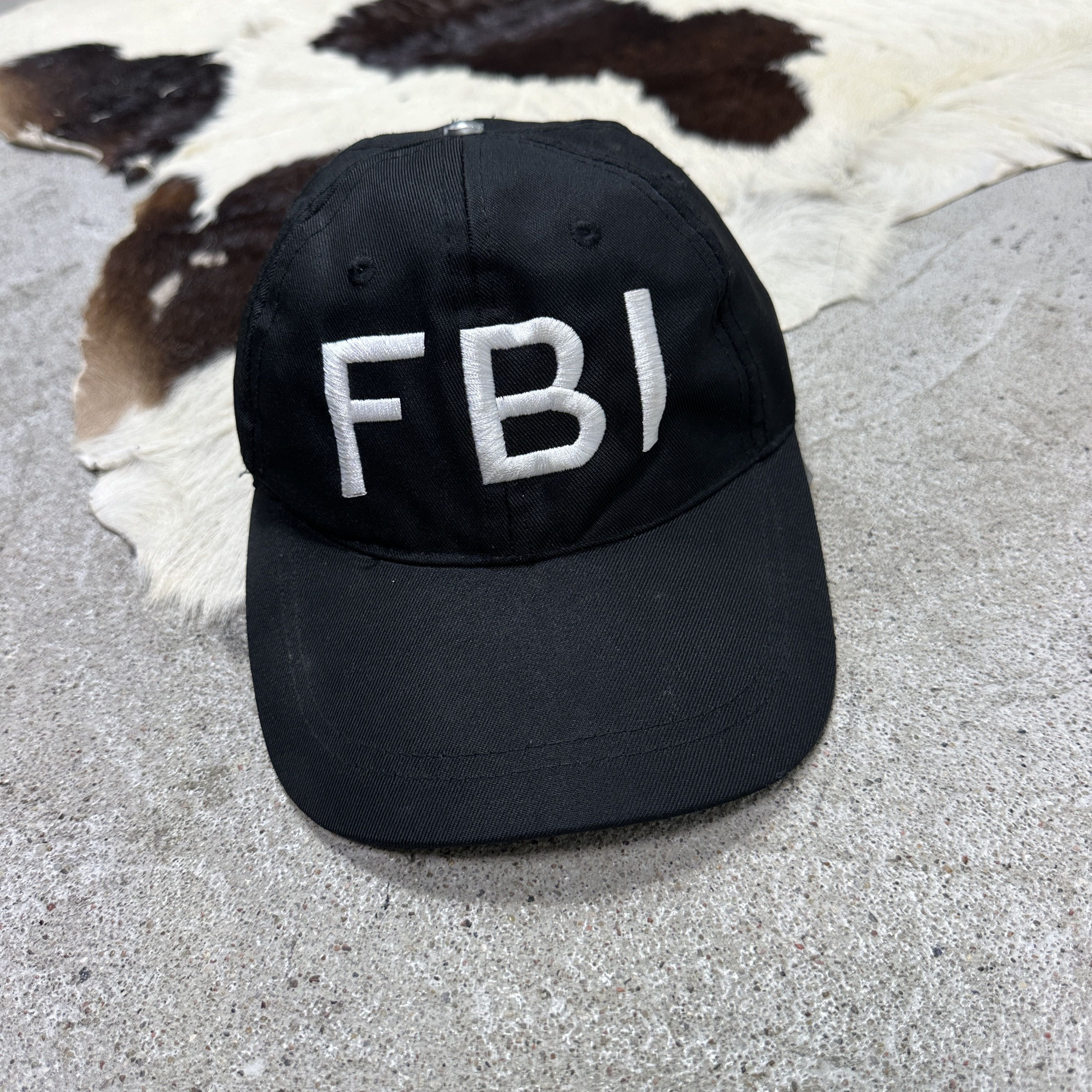 Vintage Vintage Streetwear Sporty Skater Hip Hop FBI Hat Y2K Size ONE SIZE - 3 Thumbnail
