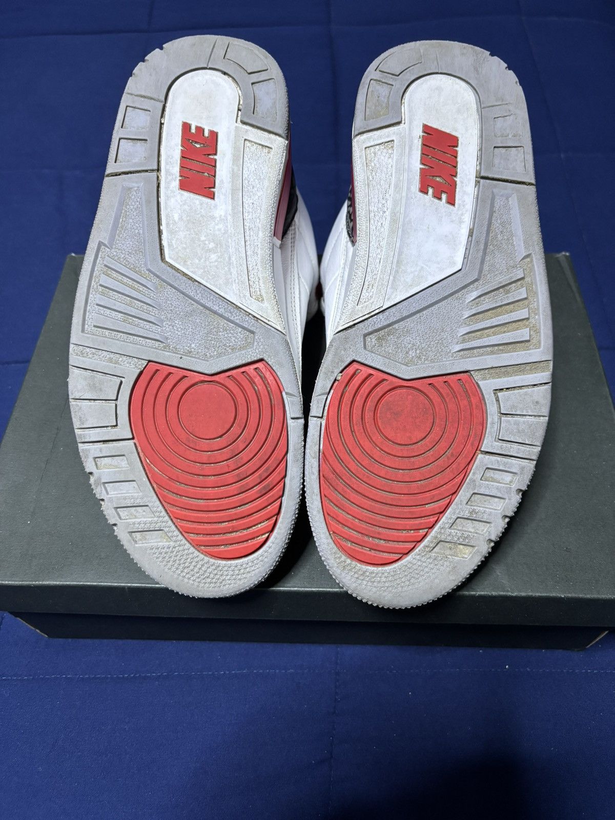 Jordan Brand Jordan 3 Retro Fire Red 2022 Size 8 Size US 8 / EU 41 - 5 Thumbnail