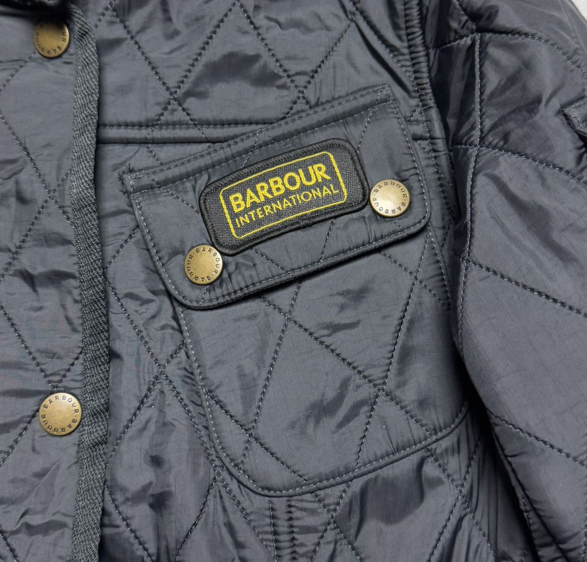 Barbour Barbour International Polarquilt Quilted Jacket Biker Size S / US 4 / IT 40 - 8 Thumbnail