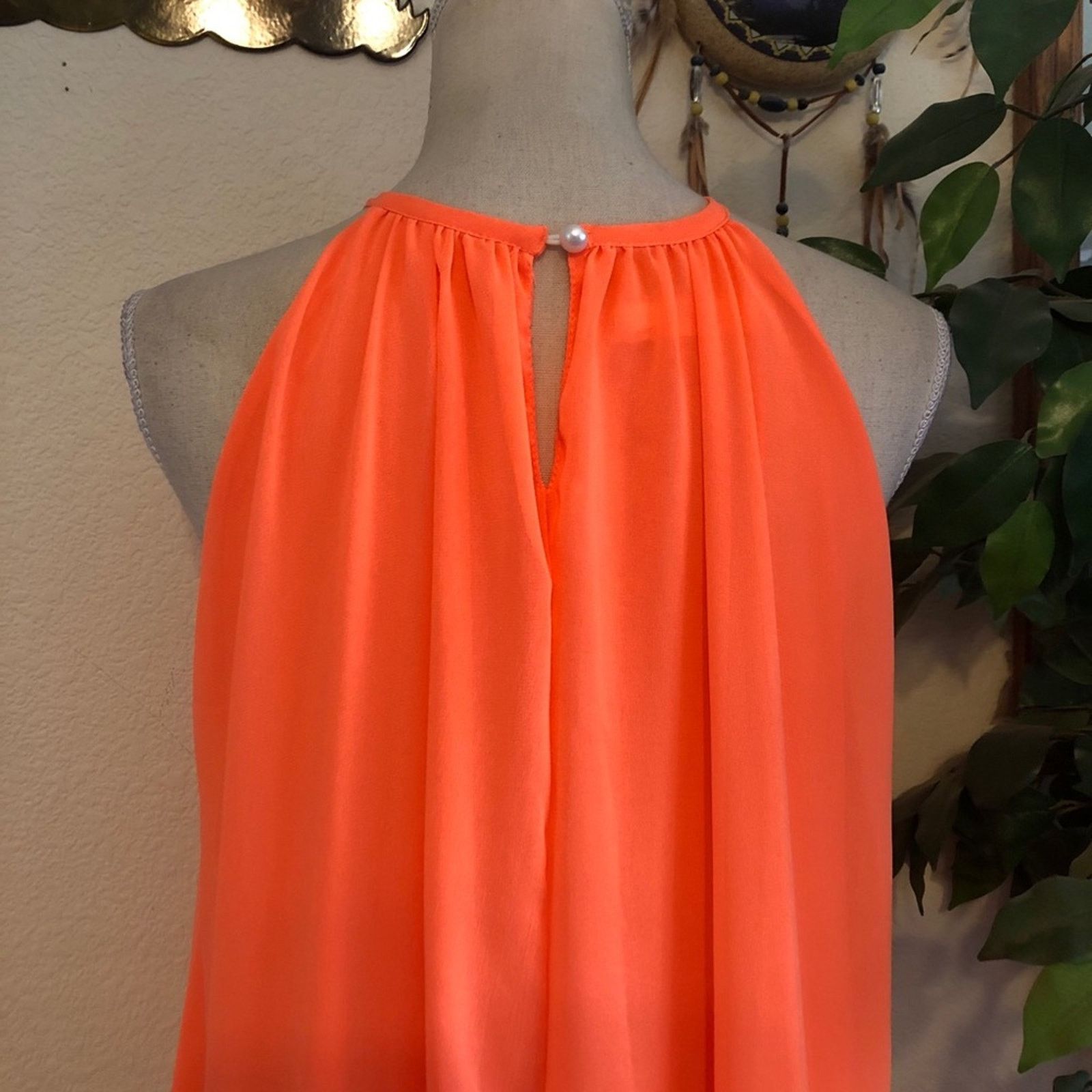 Other Leqier two tone hi low layered flowy beach dress Size S / US 4 / IT 40 - 8 Thumbnail