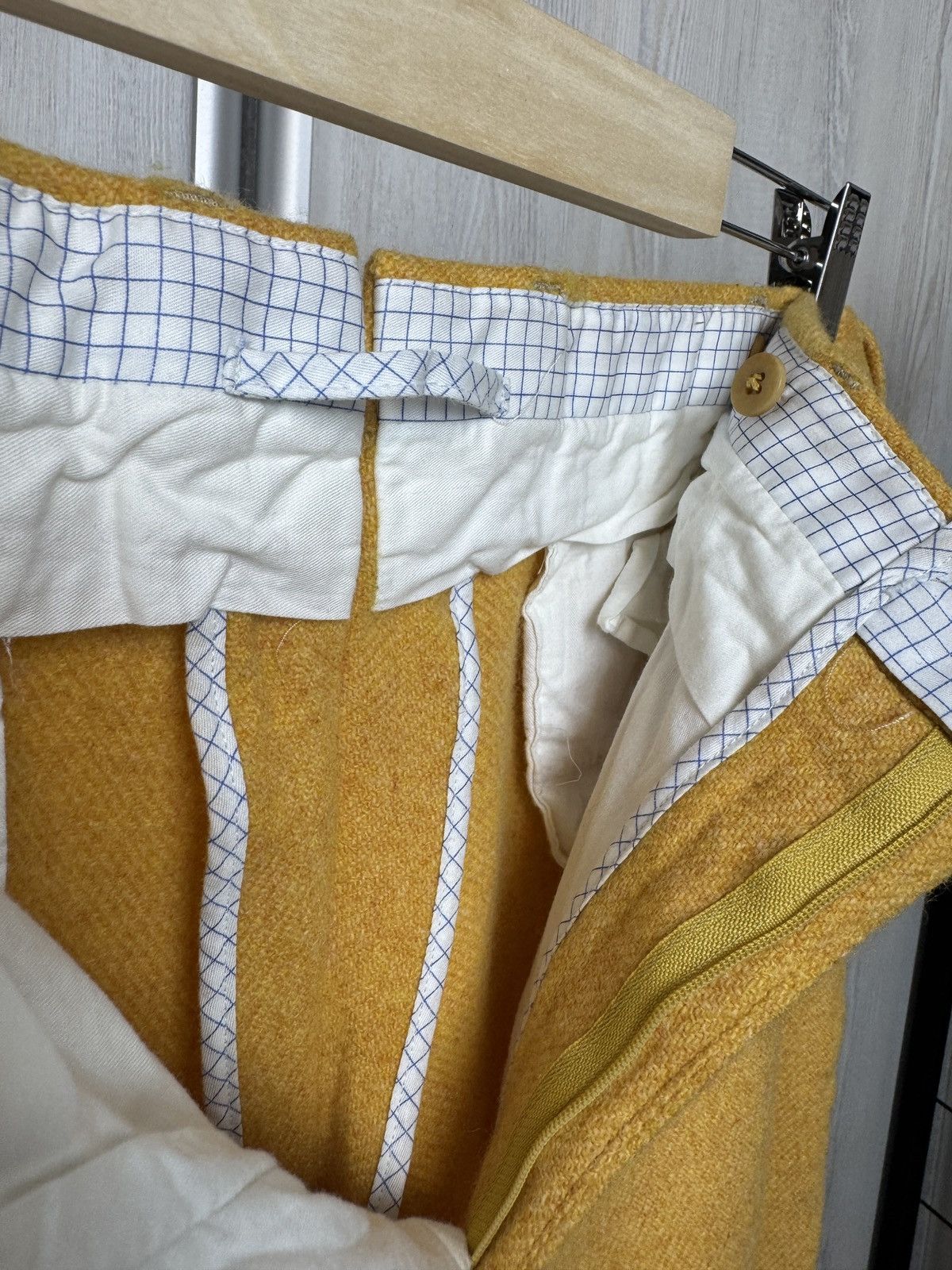 Luigi Borrelli Luigi Borrelli Napoli orange wool casual classic pants Size US 32 / EU 48 - 10 Thumbnail