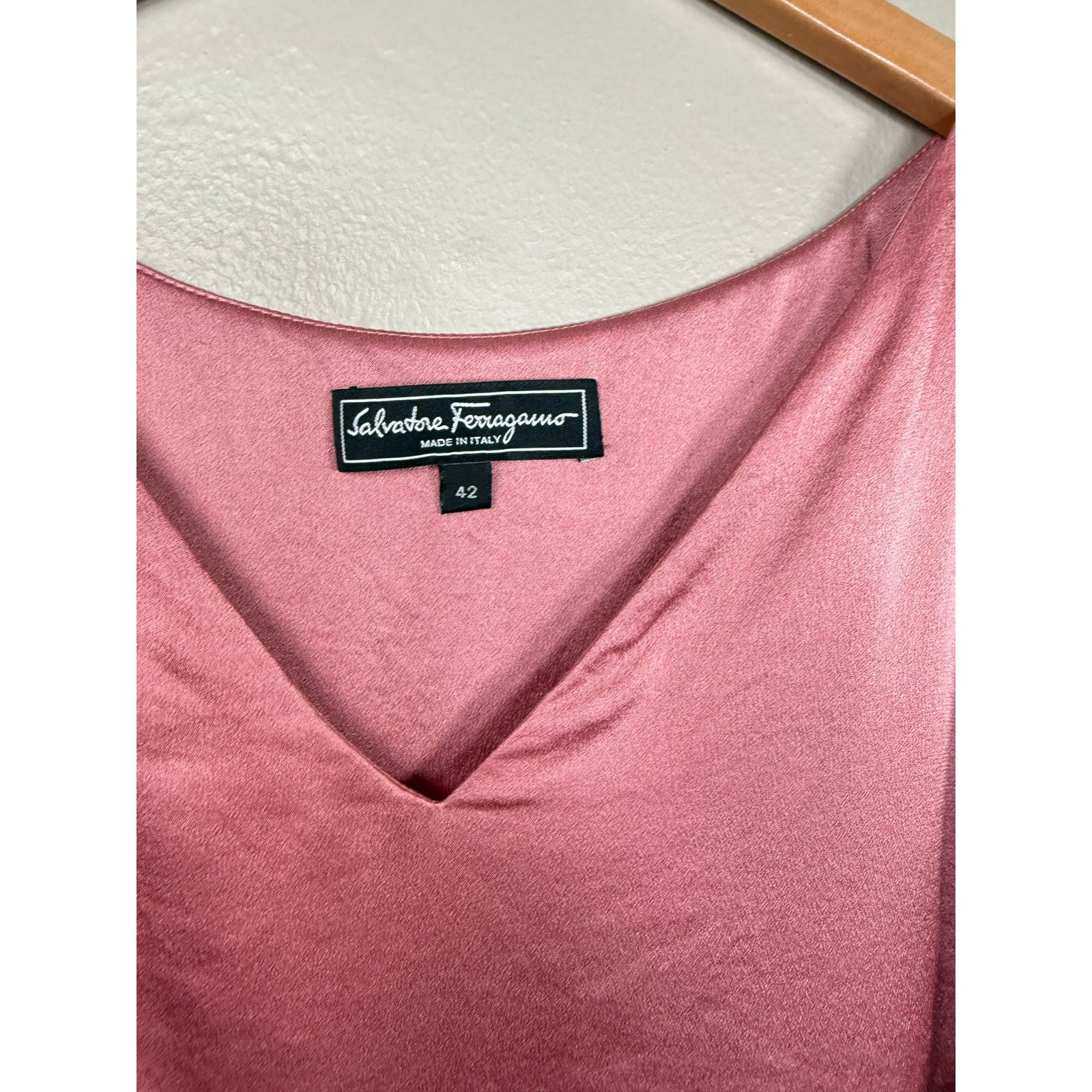 Salvatore Ferragamo Salvatore Ferragamo Silk Camisole size 42/6 US $650 Size M / US 6-8 / IT 42-44 - 11 Thumbnail