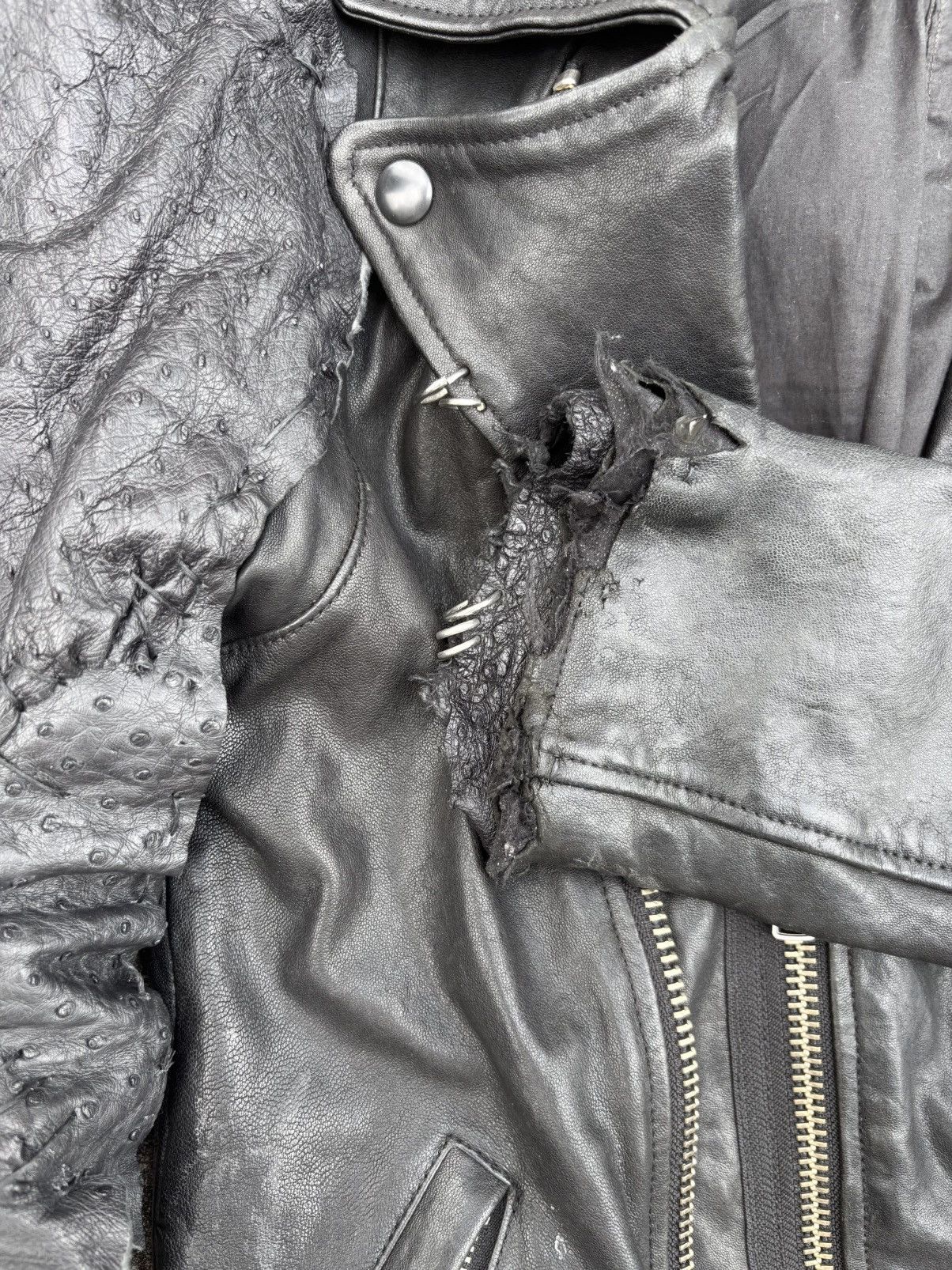 Le Grande Bleu (L.G.B.) LGB punk crust jacket size 2 Size US M / EU 48-50 / 2 - 4 Thumbnail