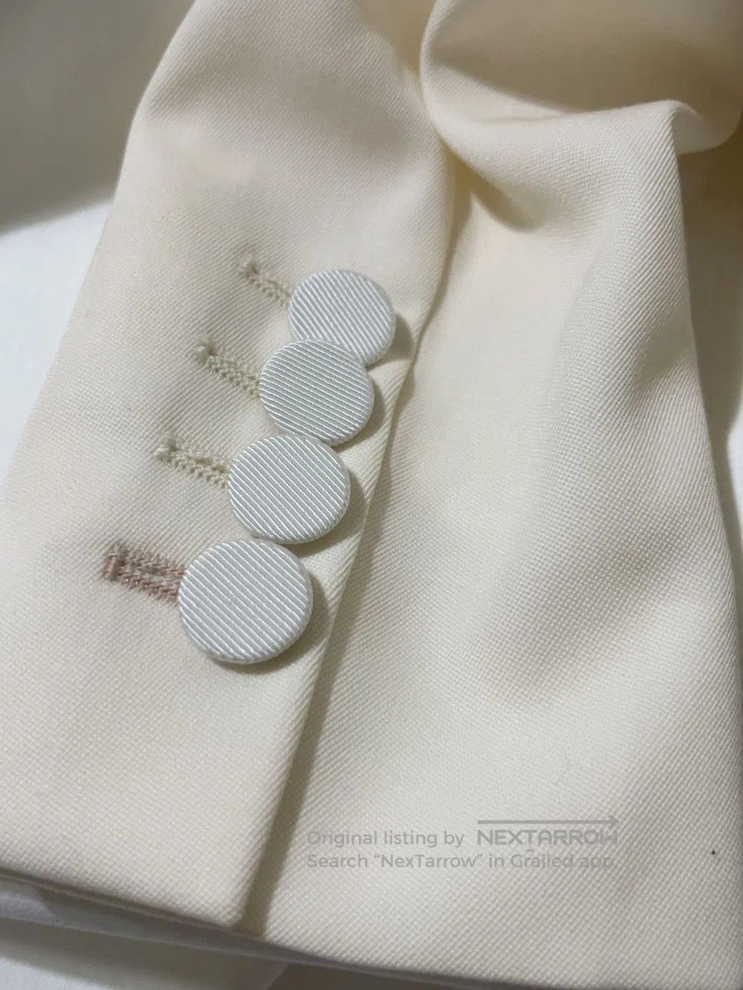 Stella McCartney Stella McCartney Beige Blazer. Size S / US 4 / IT 40 - 9 Thumbnail