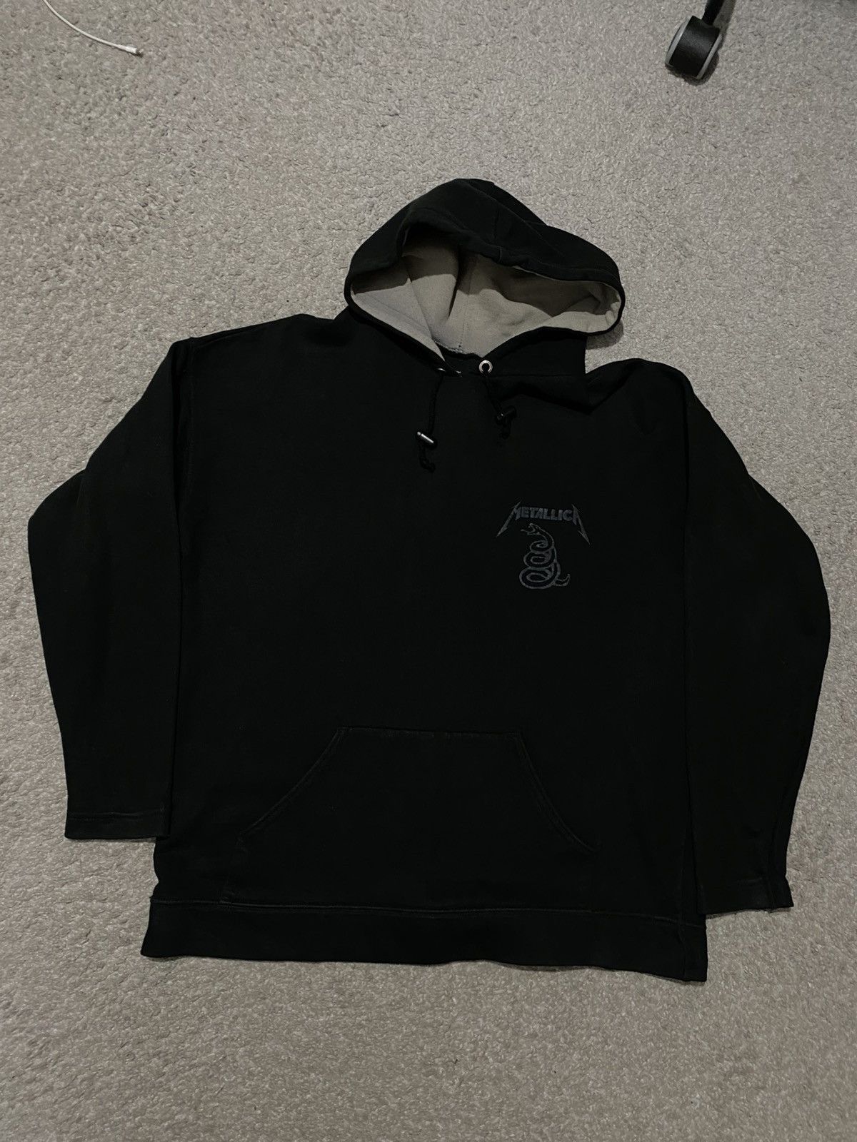 Band Tees × Metallica × Vintage Metallica Snake Hoodie L Boxy Fit vintage metal alternative Size US L / EU 52-54 / 3 - 2 Thumbnail