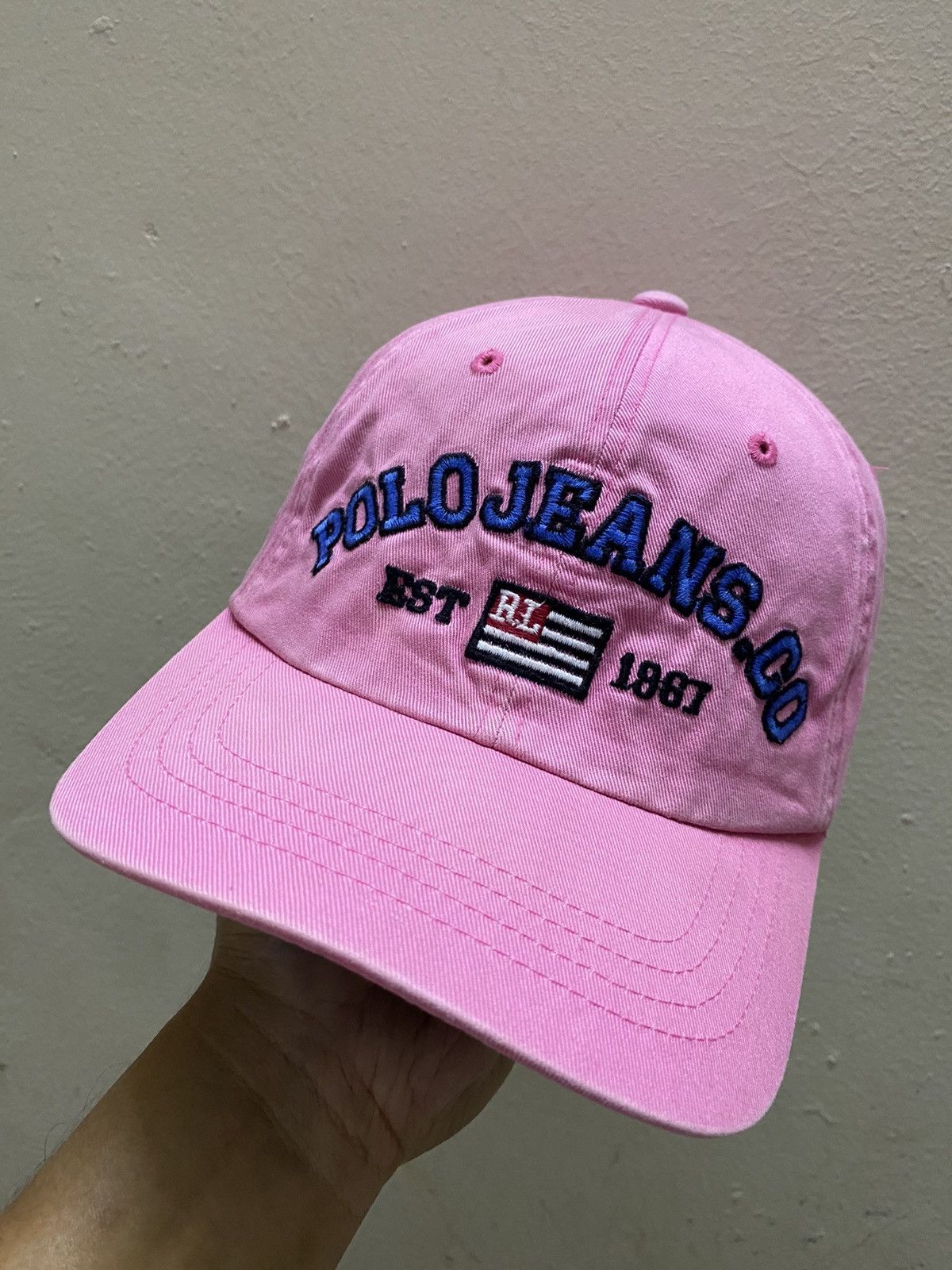 Ralph Lauren × Vintage Polo Jeans by Ralph Lauren Retro Vintage Cap Size ONE SIZE - 1 Thumbnail