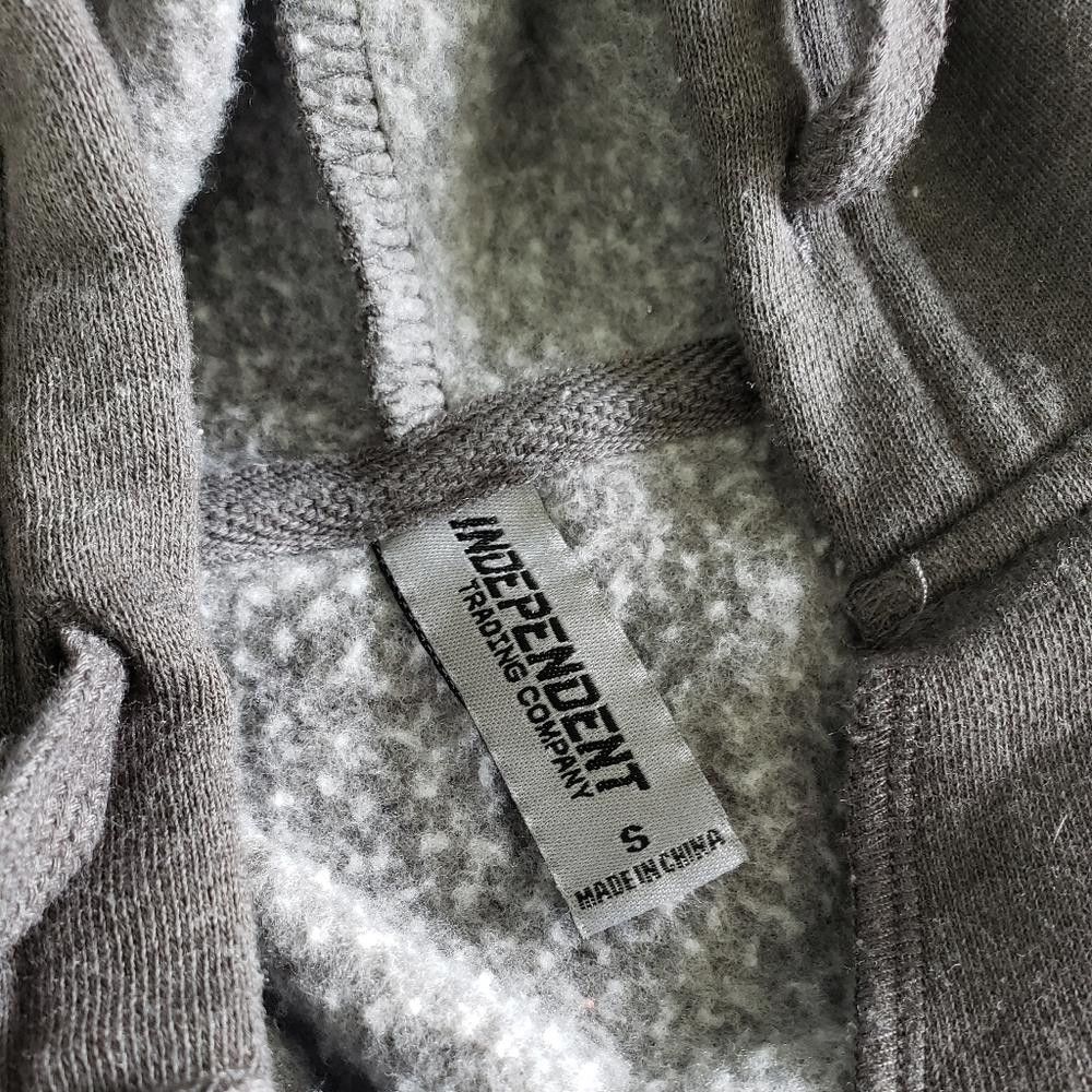 Designer Grey Life Beyond Likes Hoodie Long Sleeve Size S / US 4 / IT 40 - 4 Thumbnail