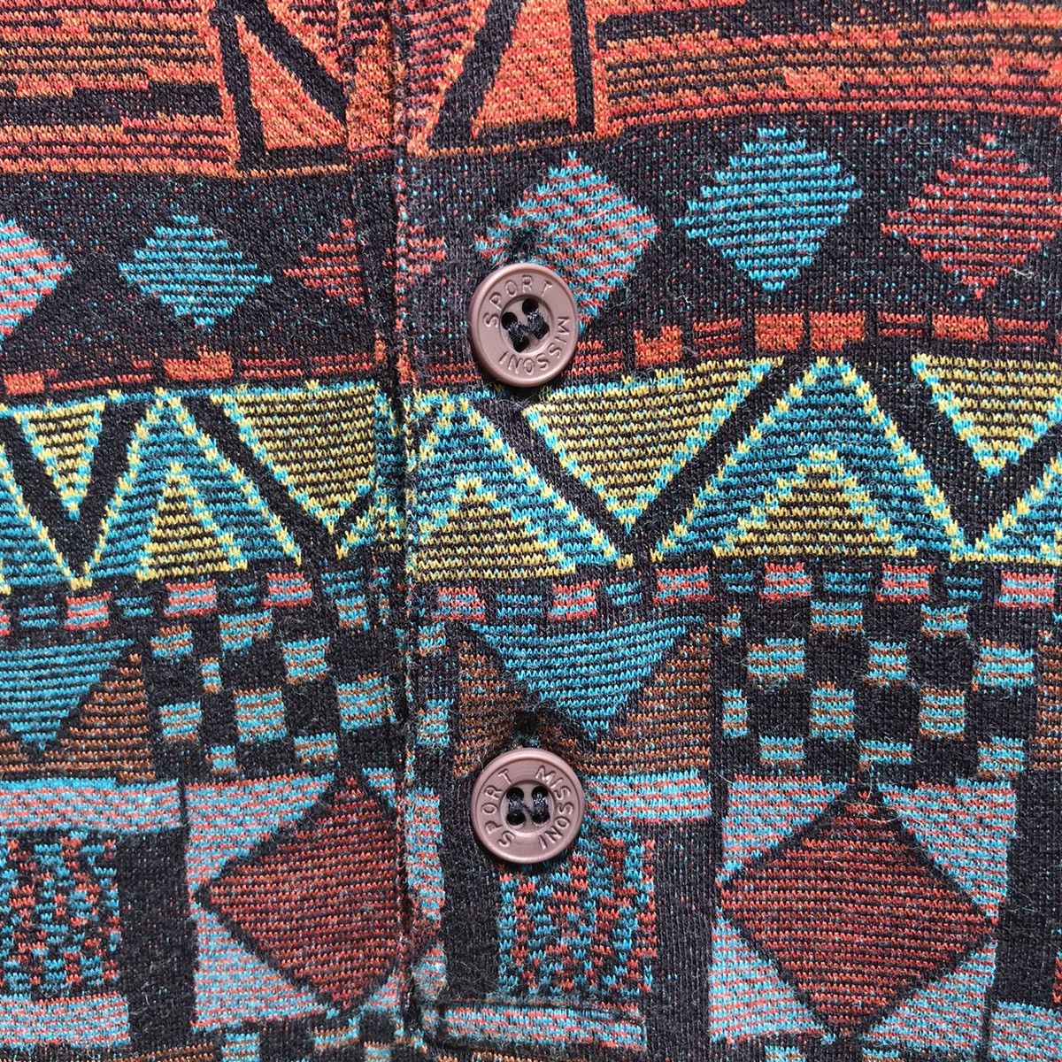 Missoni Vintage Missoni Sports Ethnic Wind Polo Tees Missoni Italy Size US S / EU 44-46 / 1 - 13 Thumbnail