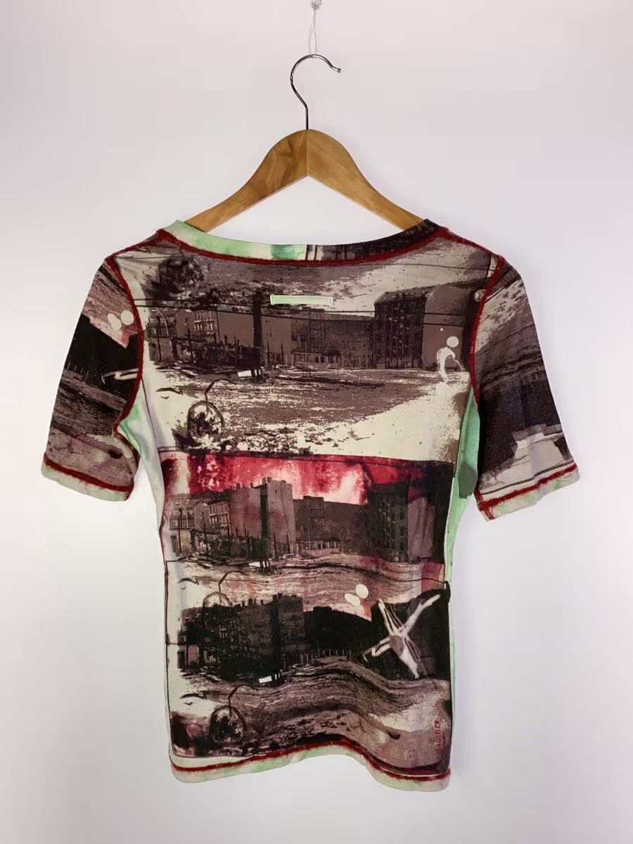 Jean Paul Gaultier Printed Mesh Short Sleeve Top Size S / US 4 / IT 40 - 2 Thumbnail
