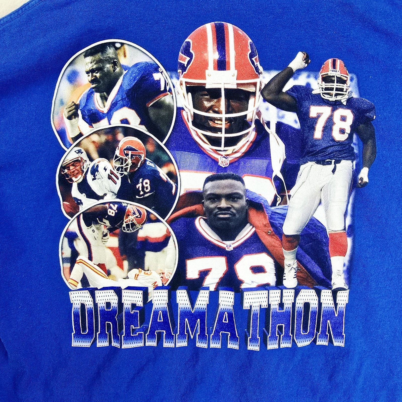 Other Bruce Smith Shirt Medium Blue Buffalo Bills Dreamathon NFL Size US M / EU 48-50 / 2 - 7 Thumbnail