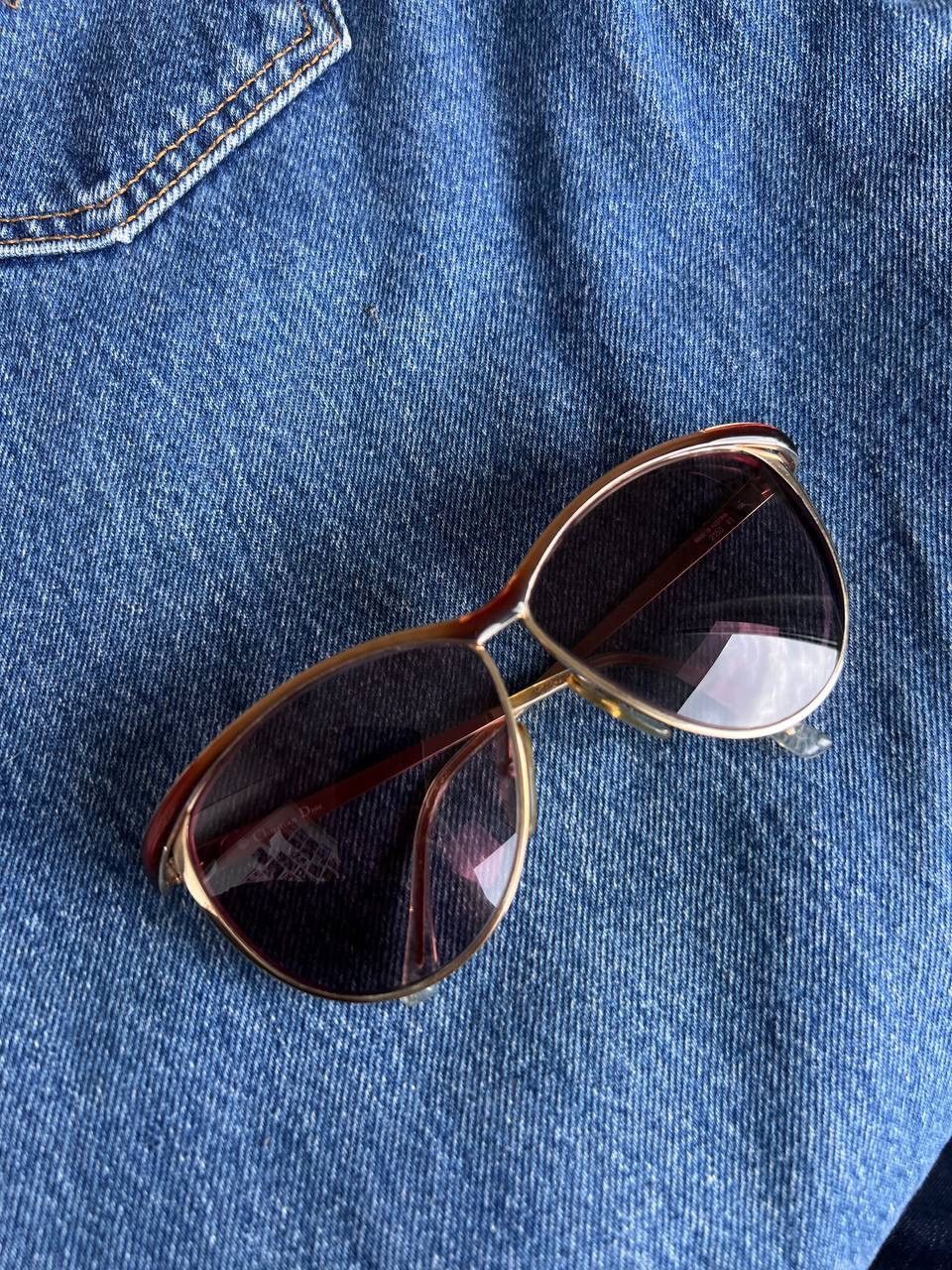 Dior × Vintage Christian Dior Vintage 80s Eyeglasses Austria Metal Frame Size ONE SIZE - 11 Thumbnail