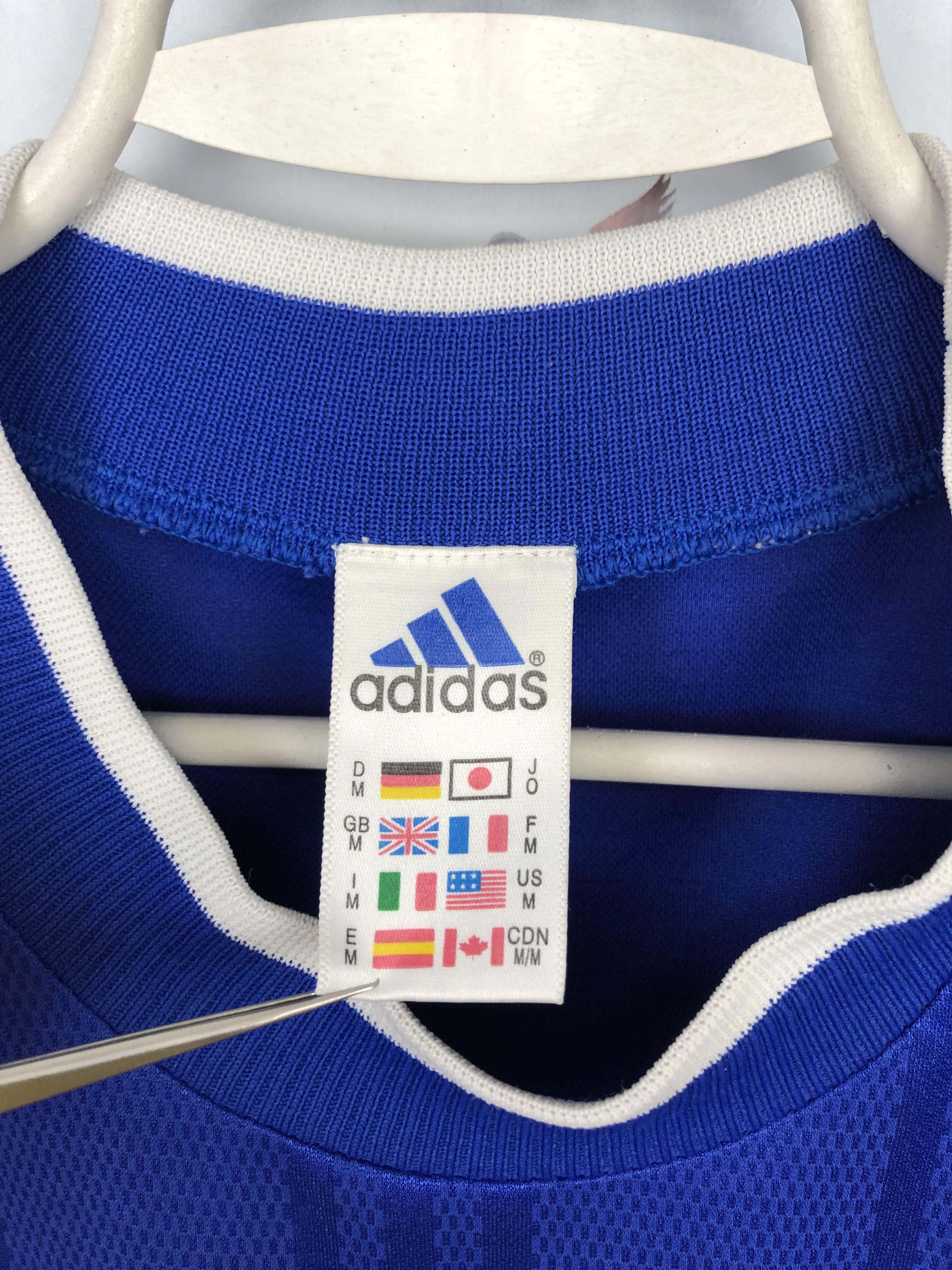 Adidas Vintage 90's Adidas Football Template Shirt Soccer Tee Size US M / EU 48-50 / 2 - 5 Thumbnail
