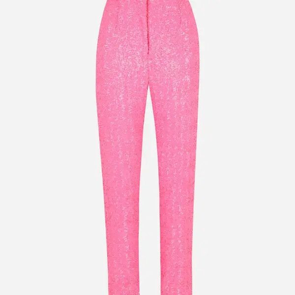 Dolce & Gabbana o1y0925 Casual Pant in Fuchsia Size 26" / US 2 / IT 38 - 3 Thumbnail