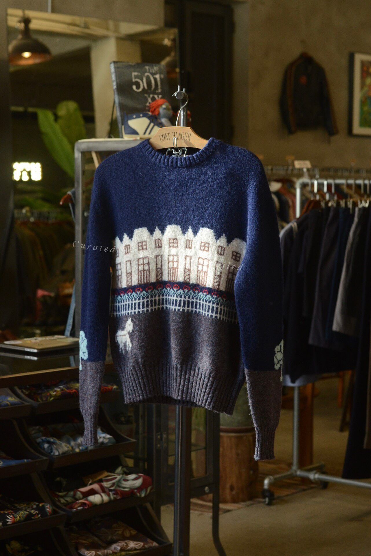 Woolrich Woolen Mills Woolrich 1980s House Pattern Wool Sweater Size US M / EU 48-50 / 2 - 1 Thumbnail